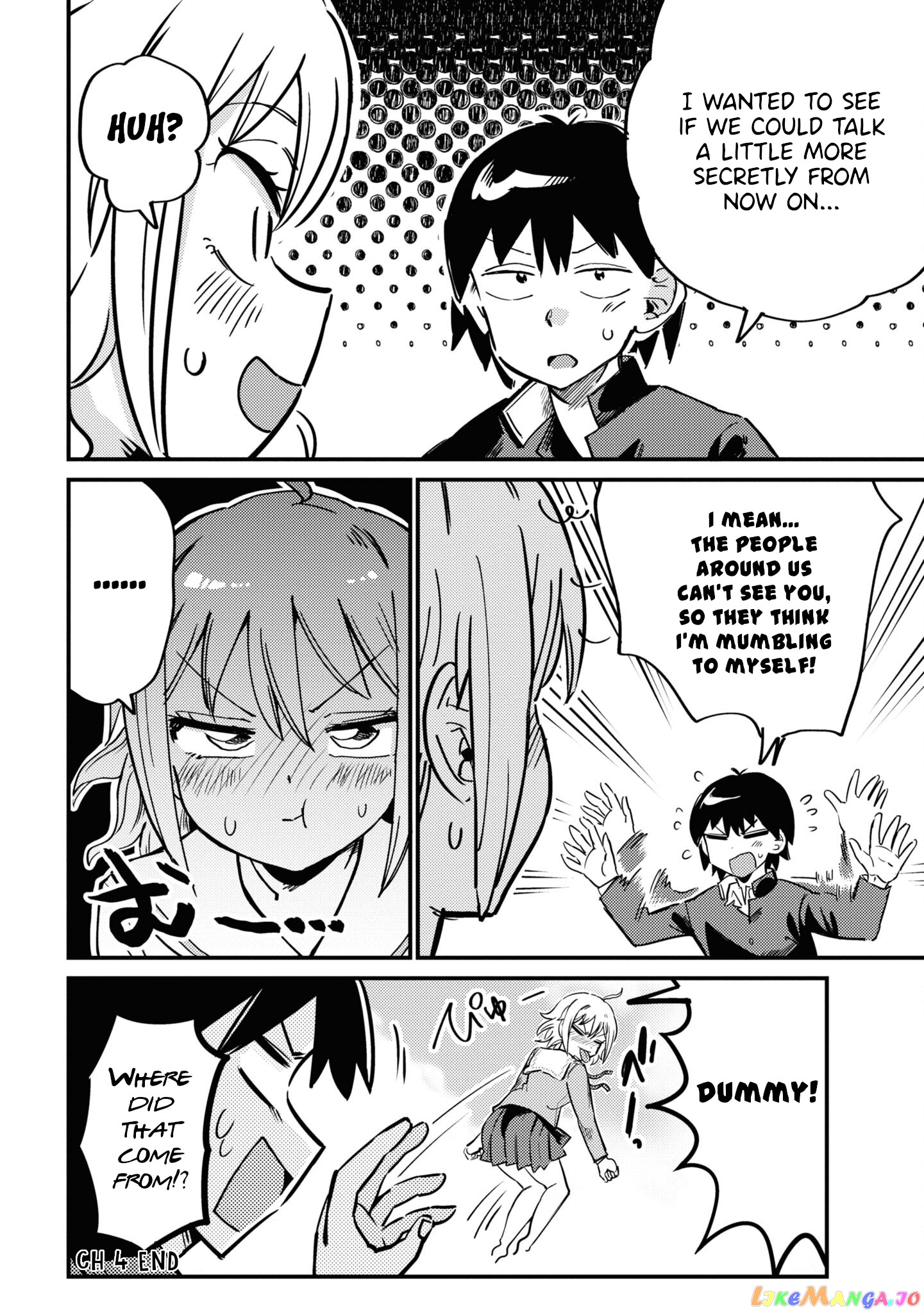 Yuurei Ni Natta Kara Pantsu Misete Mo Barenai Yone! chapter 4 - page 12
