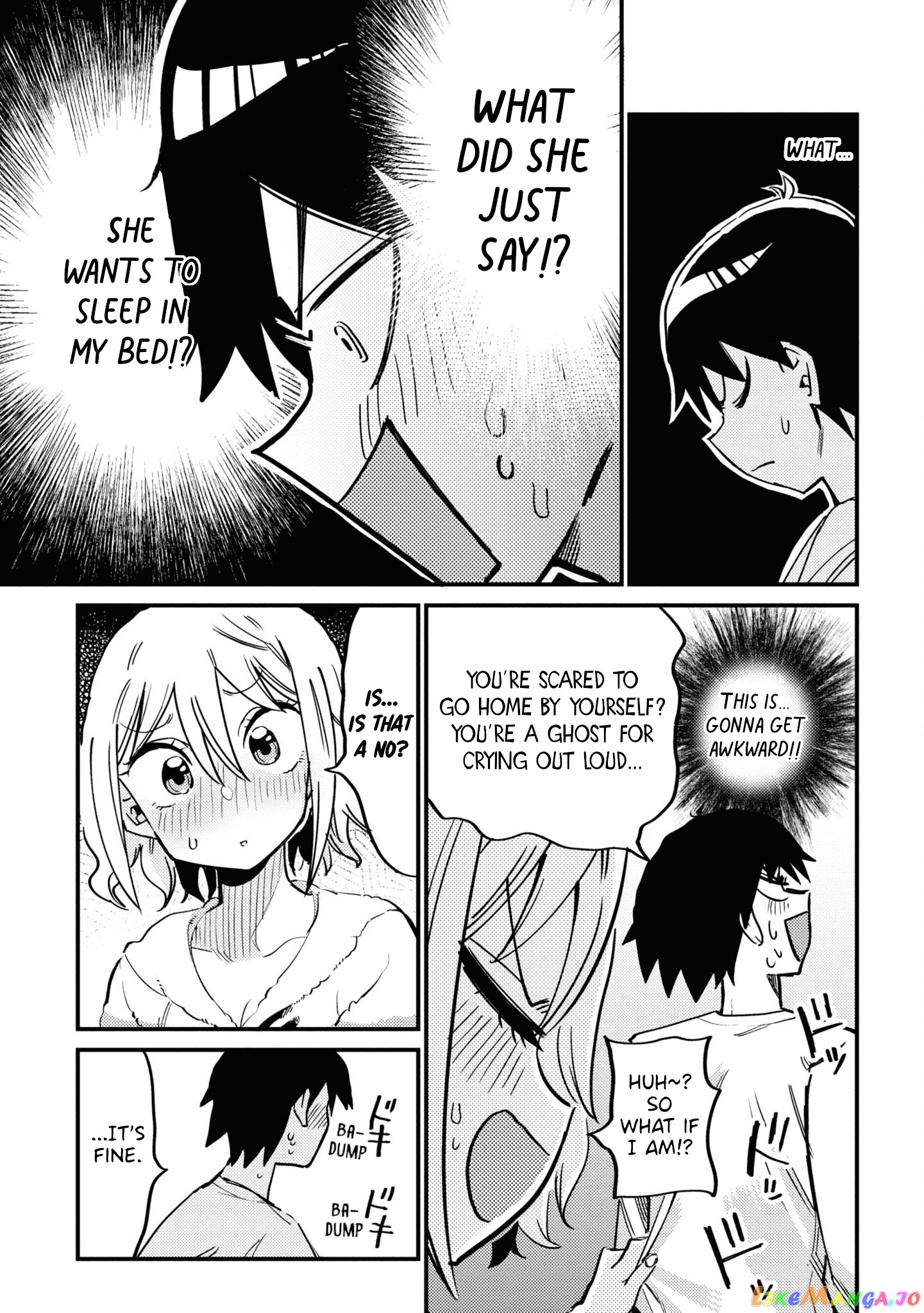 Yuurei Ni Natta Kara Pantsu Misete Mo Barenai Yone! chapter 7 - page 9