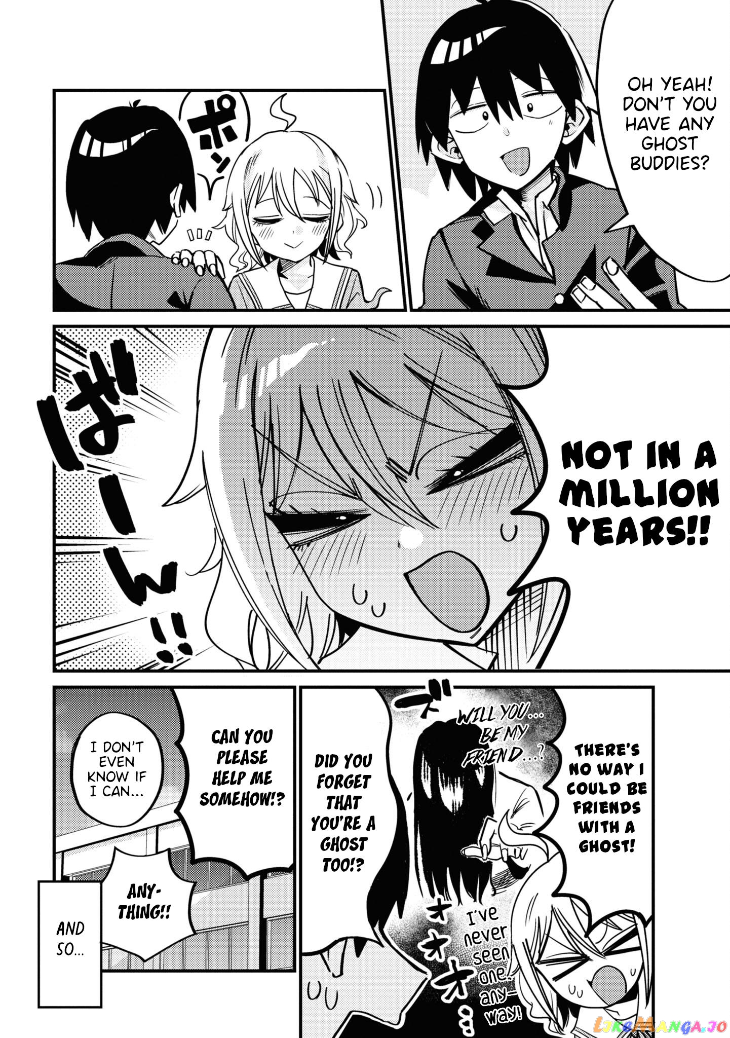Yuurei Ni Natta Kara Pantsu Misete Mo Barenai Yone! chapter 9 - page 4
