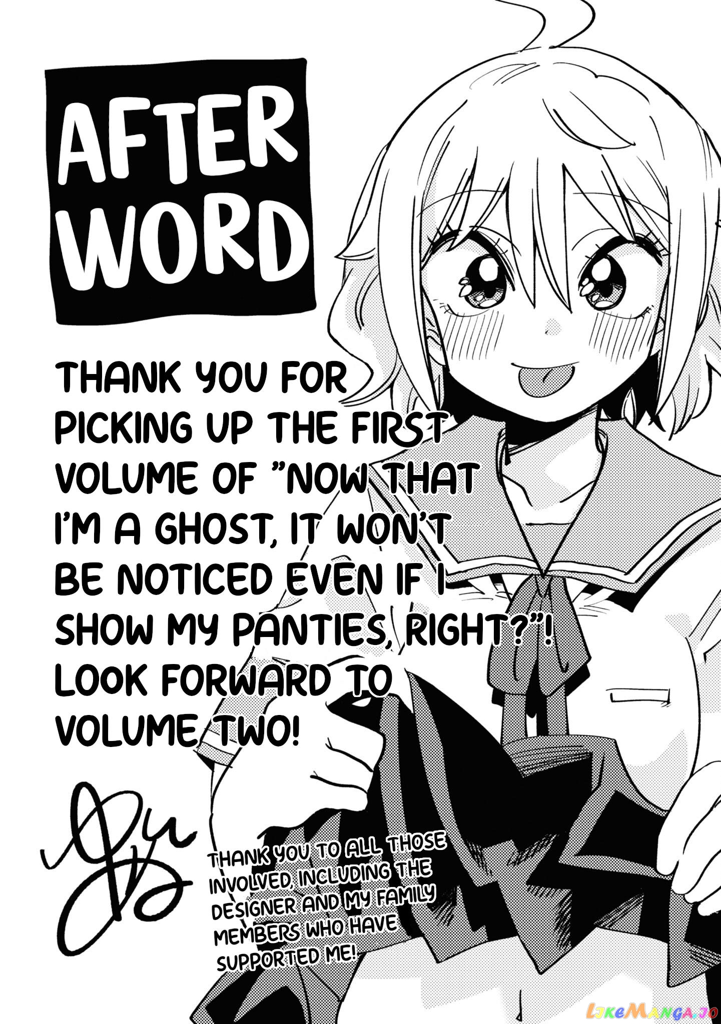 Yuurei Ni Natta Kara Pantsu Misete Mo Barenai Yone! chapter 13.5 - page 15
