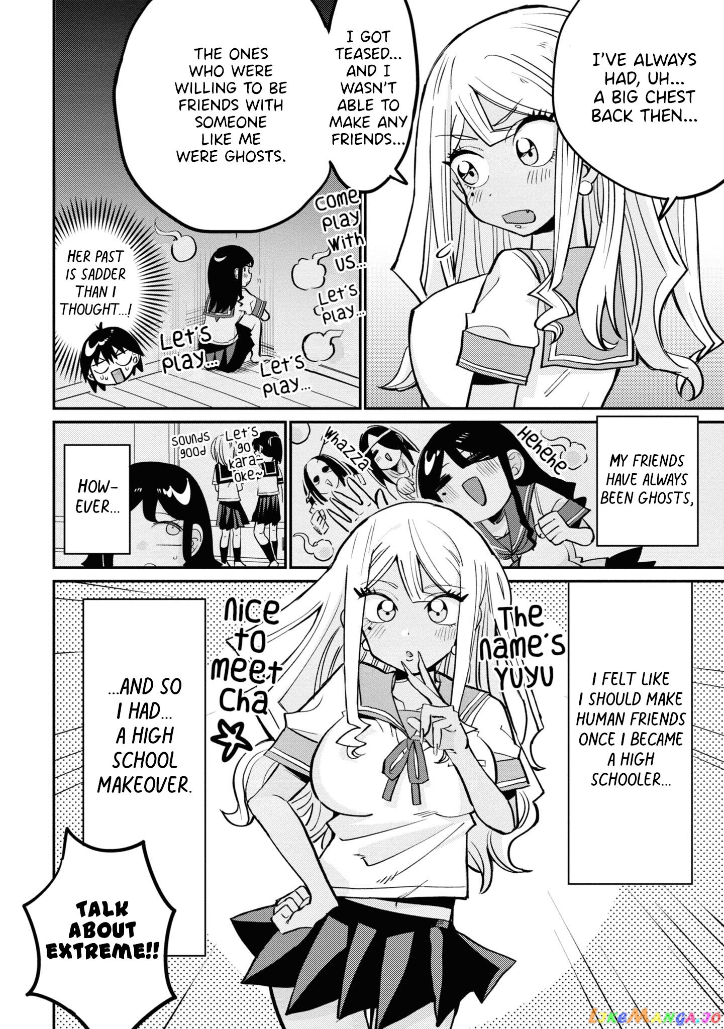 Yuurei Ni Natta Kara Pantsu Misete Mo Barenai Yone! chapter 16 - page 4