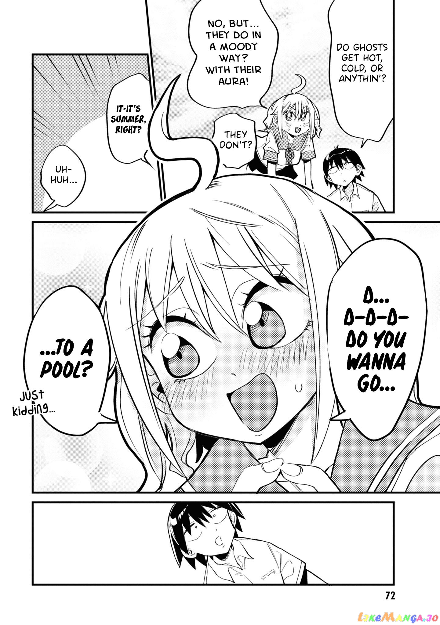 Yuurei Ni Natta Kara Pantsu Misete Mo Barenai Yone! chapter 19 - page 10