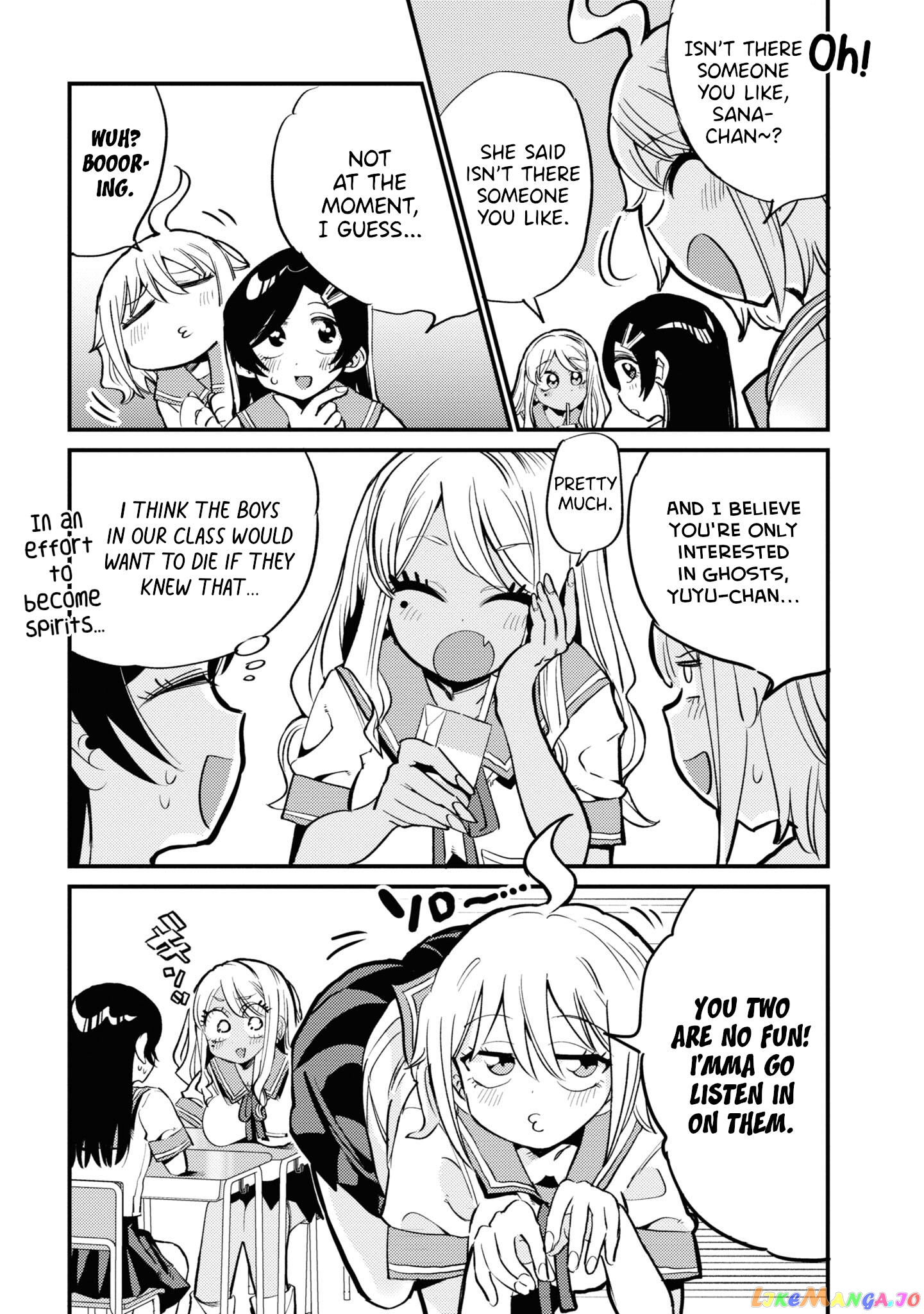 Yuurei Ni Natta Kara Pantsu Misete Mo Barenai Yone! chapter 19 - page 2