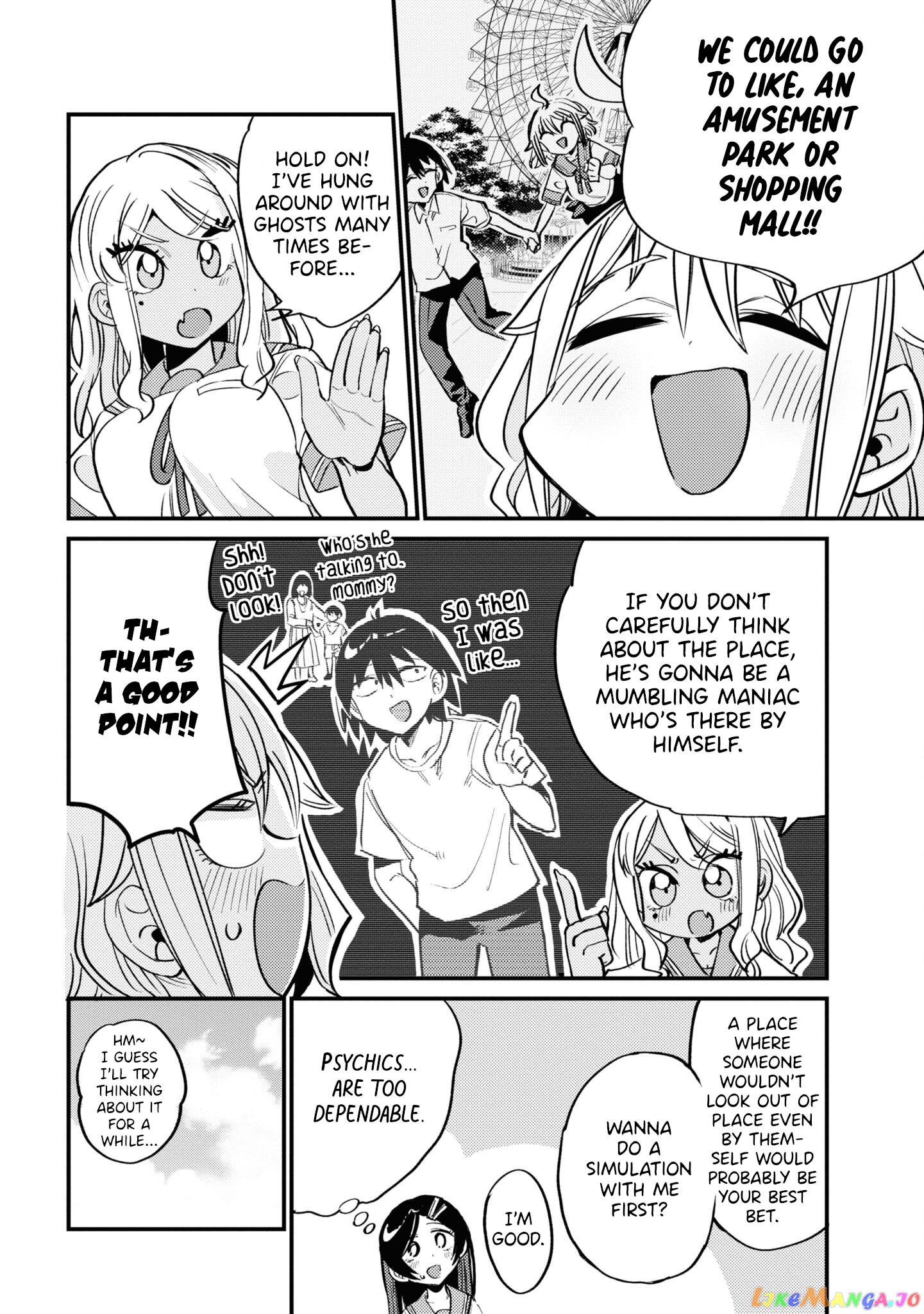 Yuurei Ni Natta Kara Pantsu Misete Mo Barenai Yone! chapter 19 - page 8