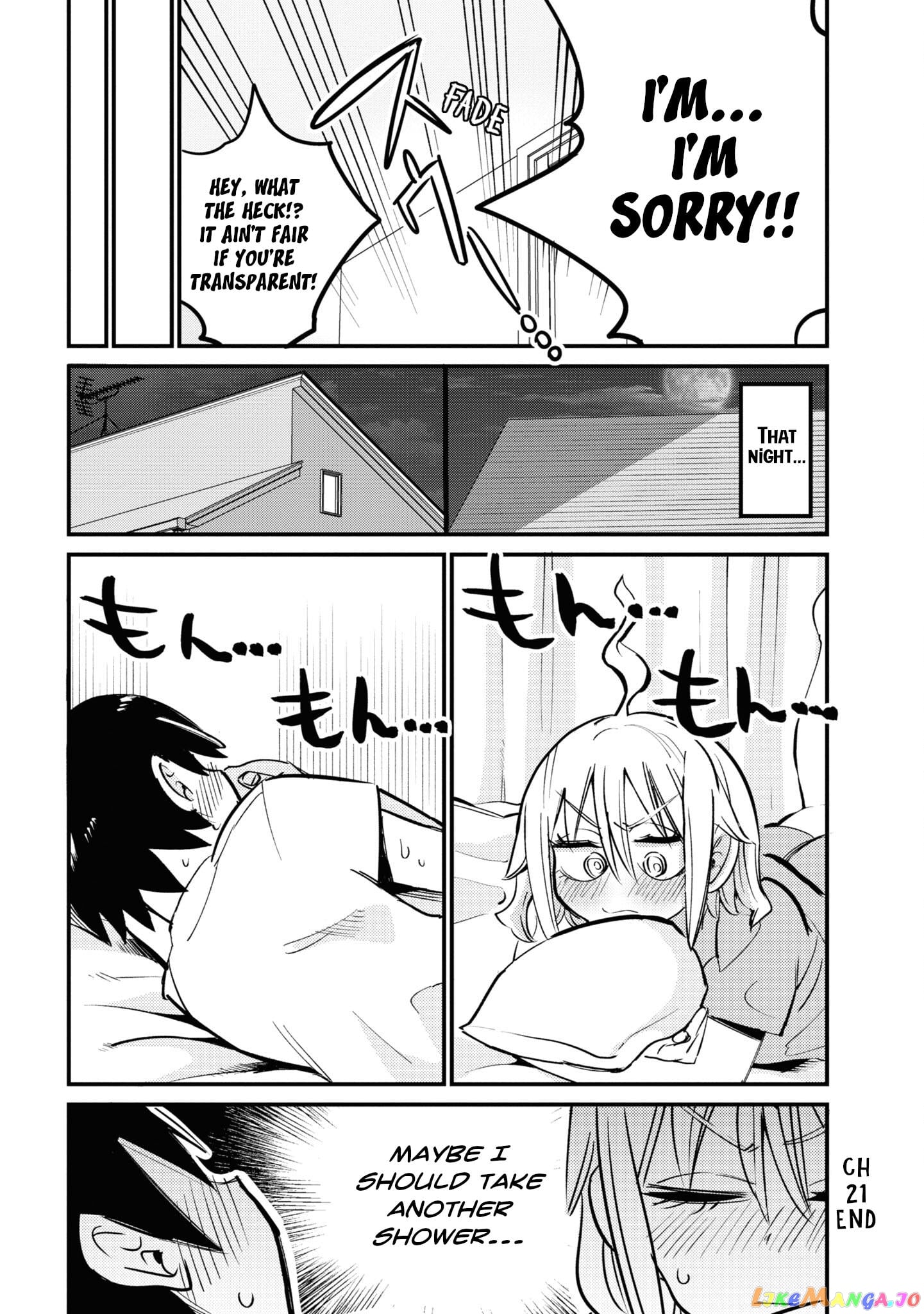 Yuurei Ni Natta Kara Pantsu Misete Mo Barenai Yone! chapter 21 - page 12