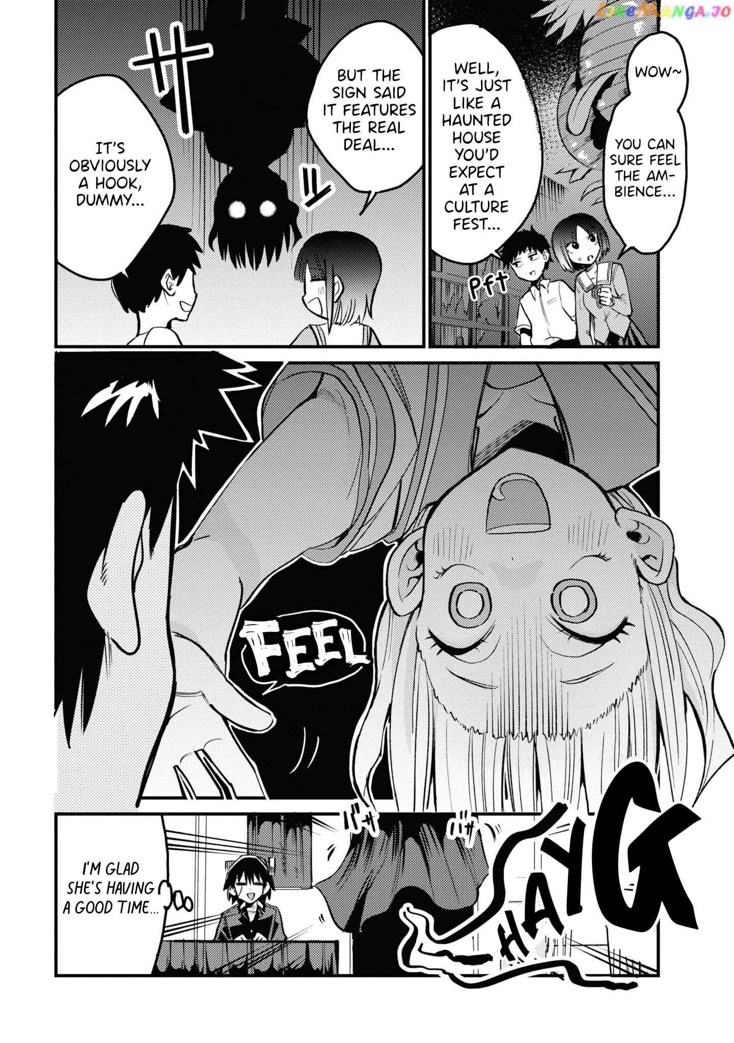 Yuurei Ni Natta Kara Pantsu Misete Mo Barenai Yone! Chapter 24 - page 2