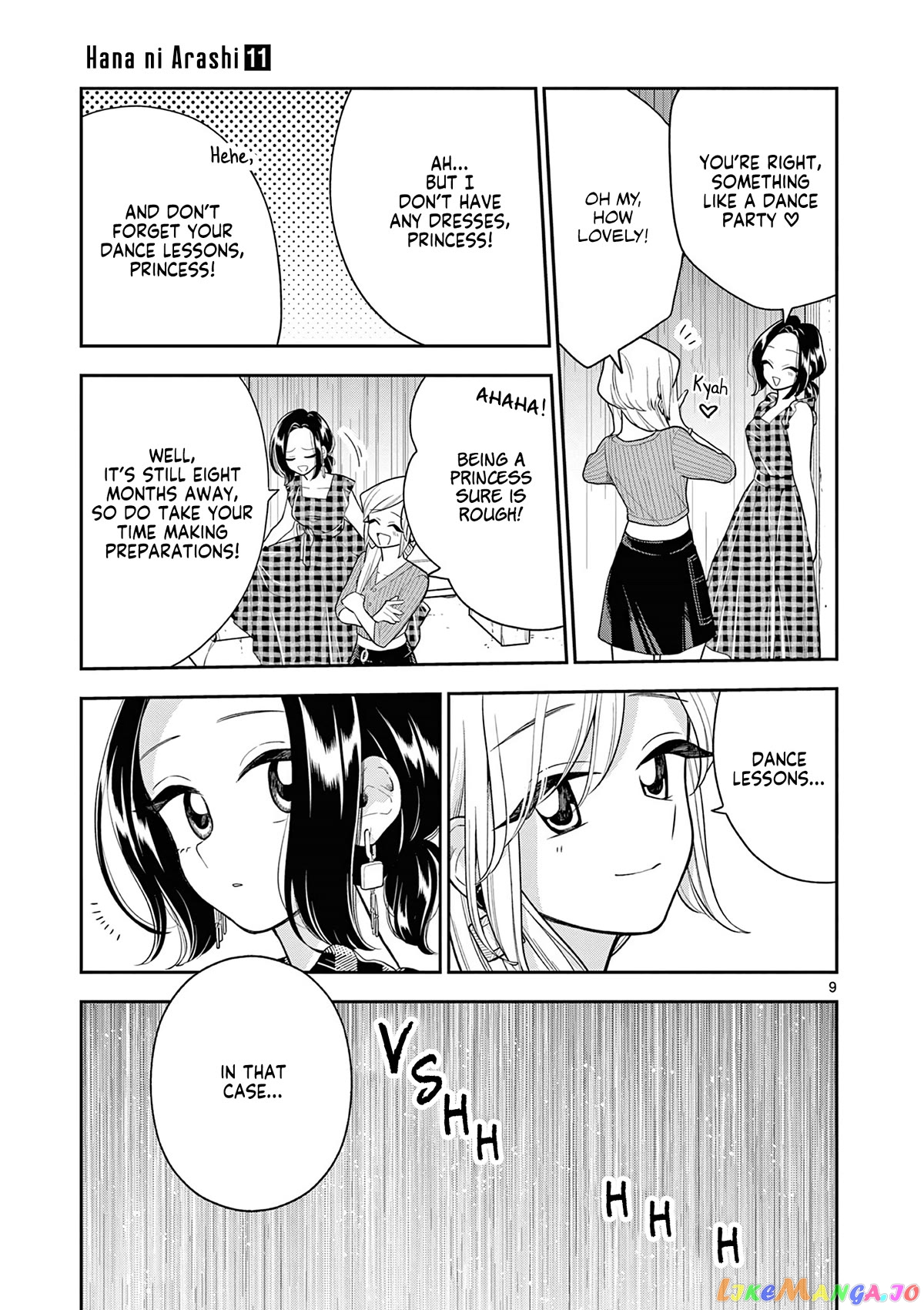 Hana ni Arashi (Kobachi Ruka) chapter 129 - page 9