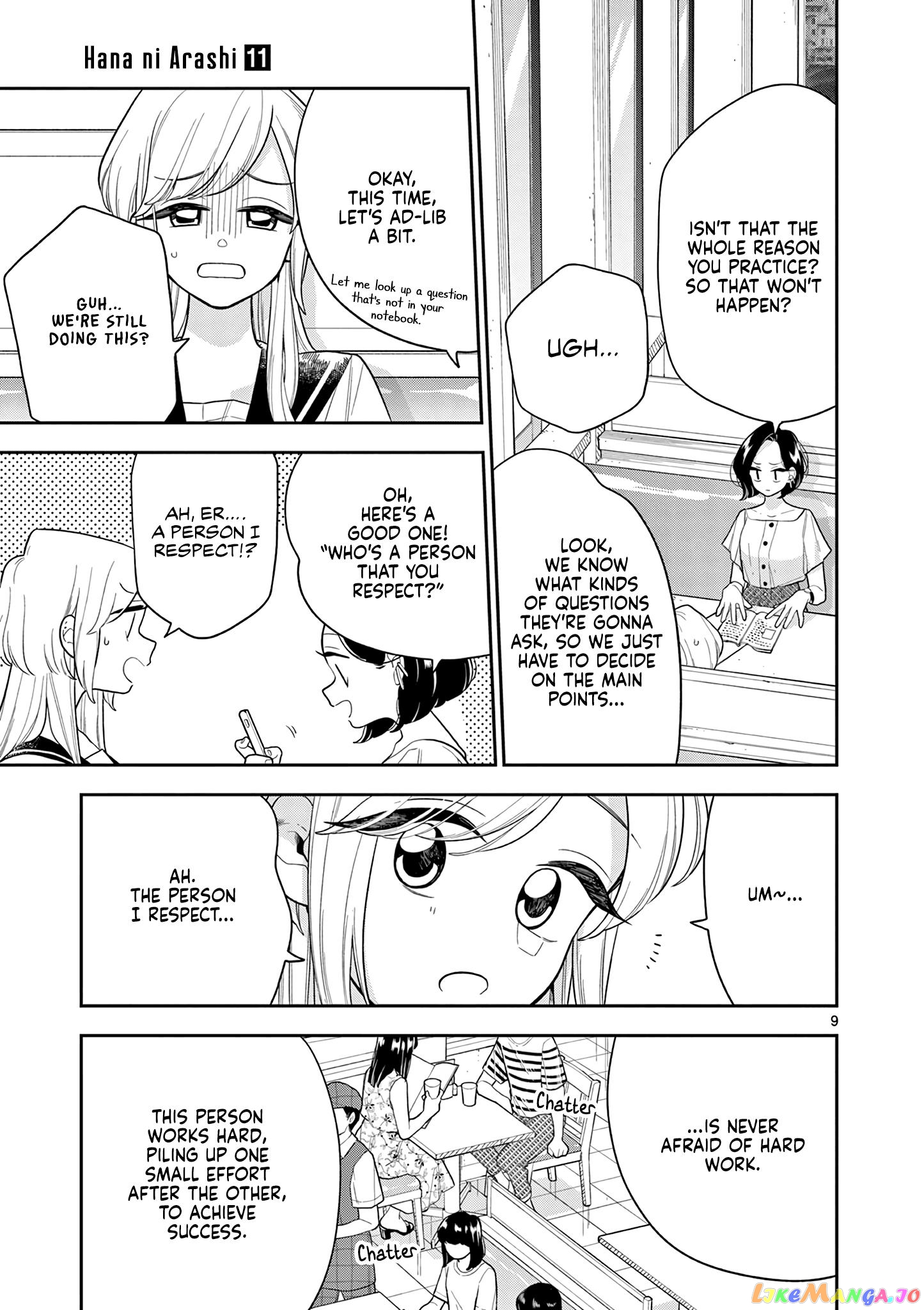Hana ni Arashi (Kobachi Ruka) chapter 133 - page 9