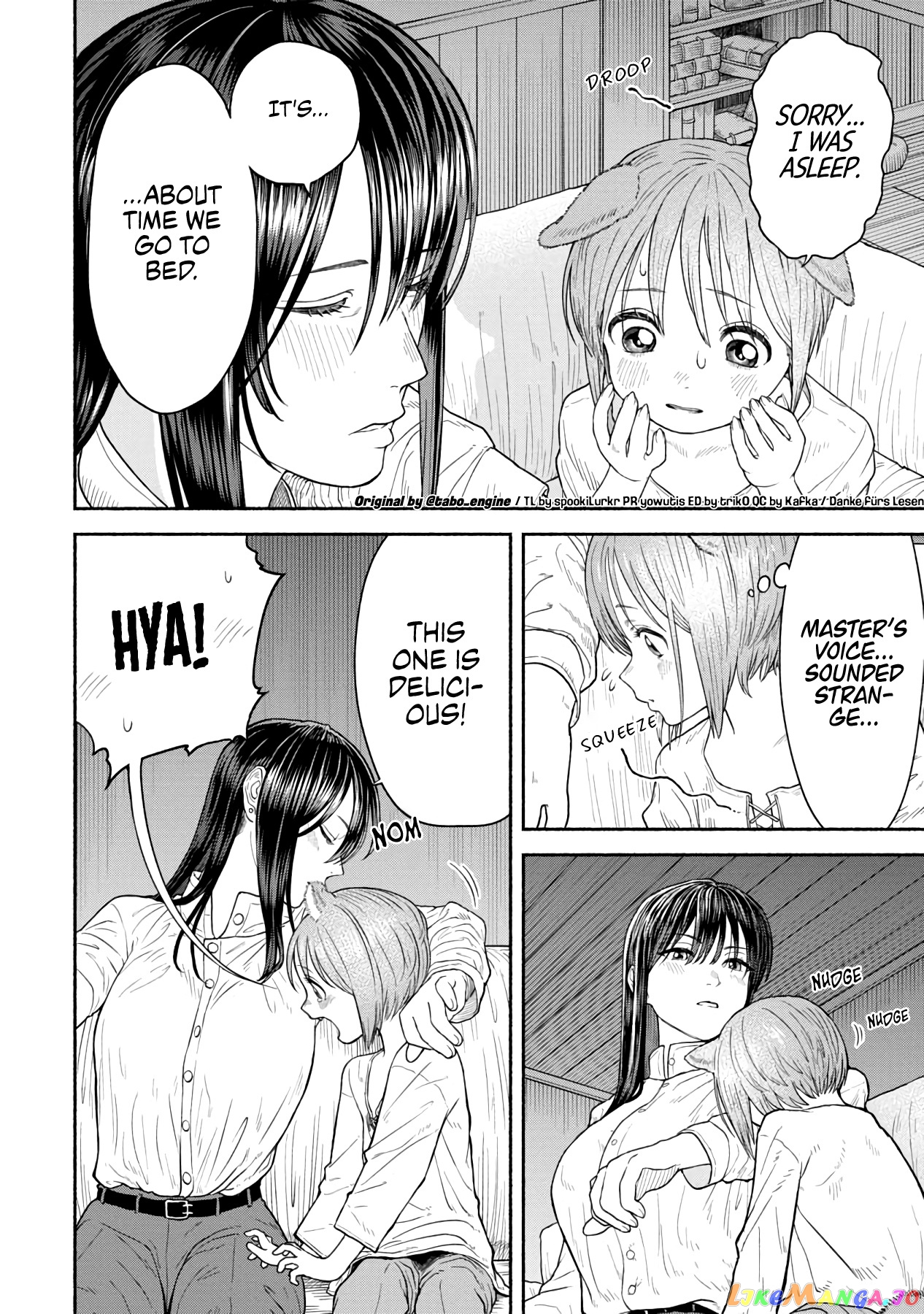 Onna Kishi To Kemomimi No Ko chapter 4 - page 8