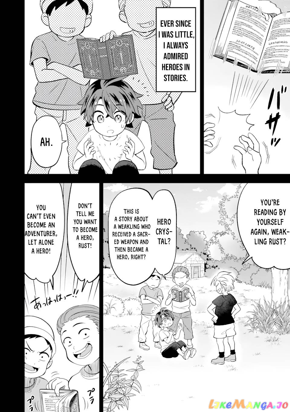 When I Tried Strengthening 【Rusted Sword】, It Evolved Into An Overpowered Magic Sword chapter 1 - page 4