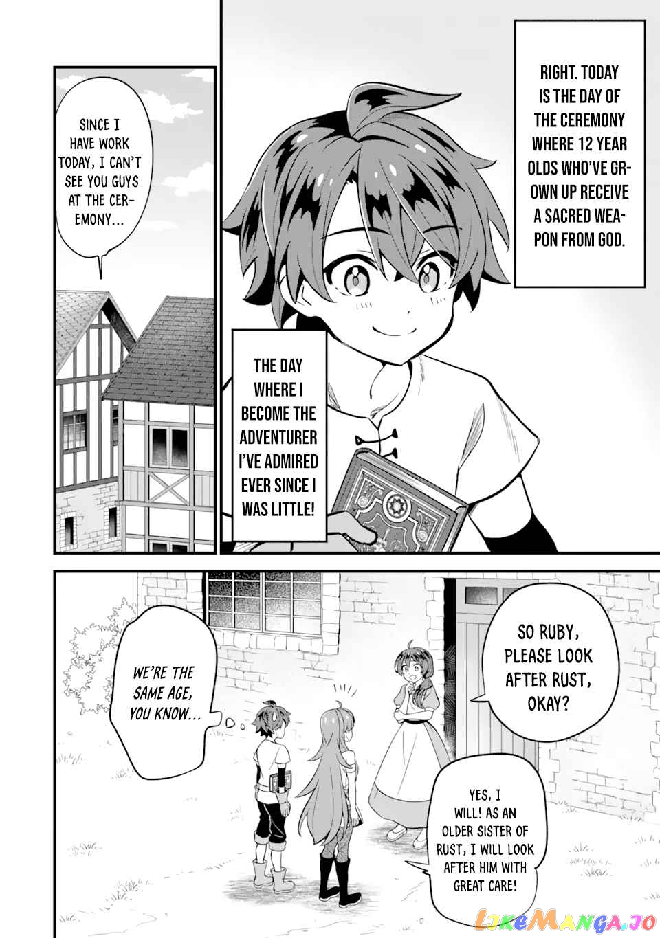 When I Tried Strengthening 【Rusted Sword】, It Evolved Into An Overpowered Magic Sword chapter 1.1 - page 9