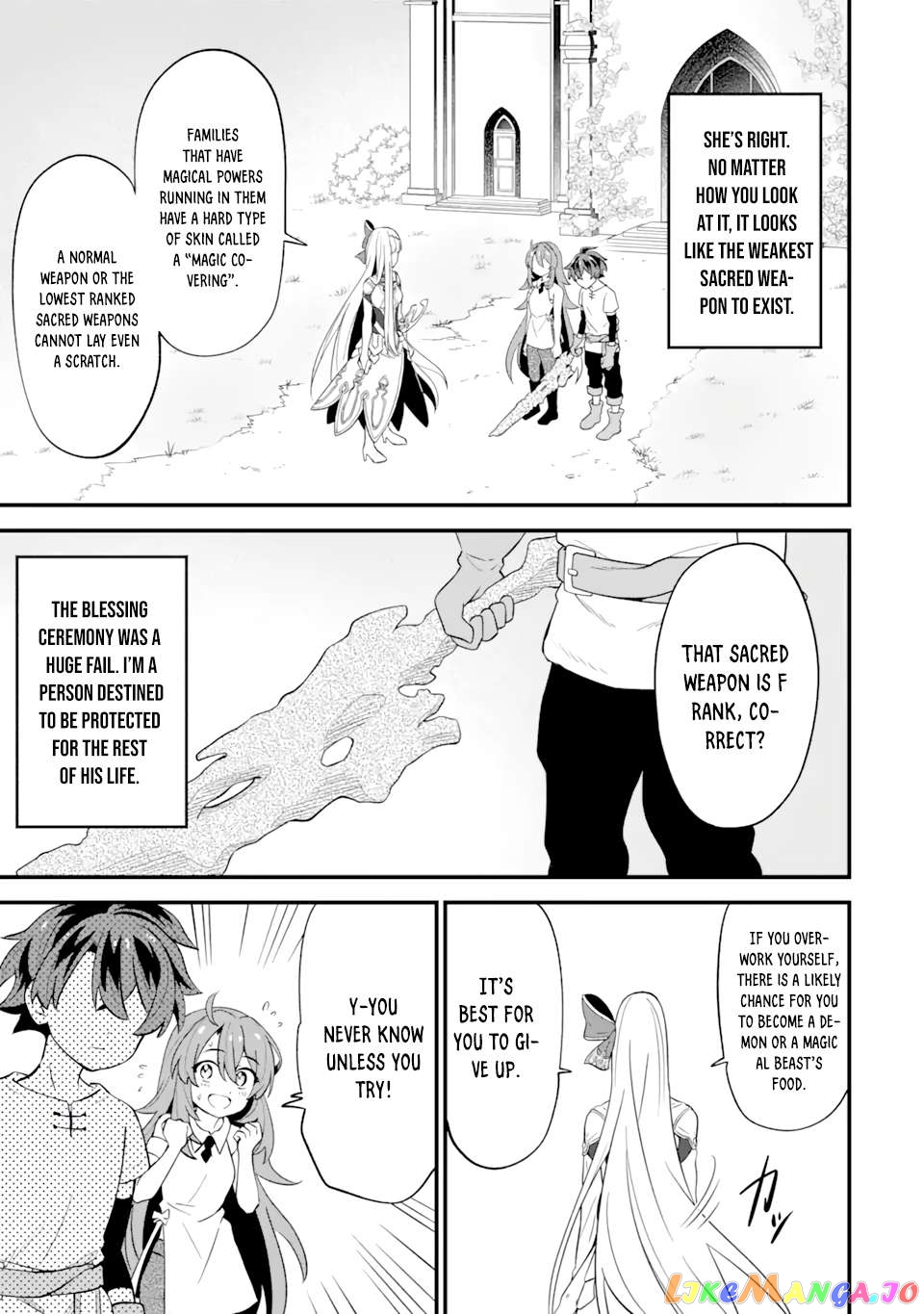 When I Tried Strengthening 【Rusted Sword】, It Evolved Into An Overpowered Magic Sword chapter 1.3 - page 13