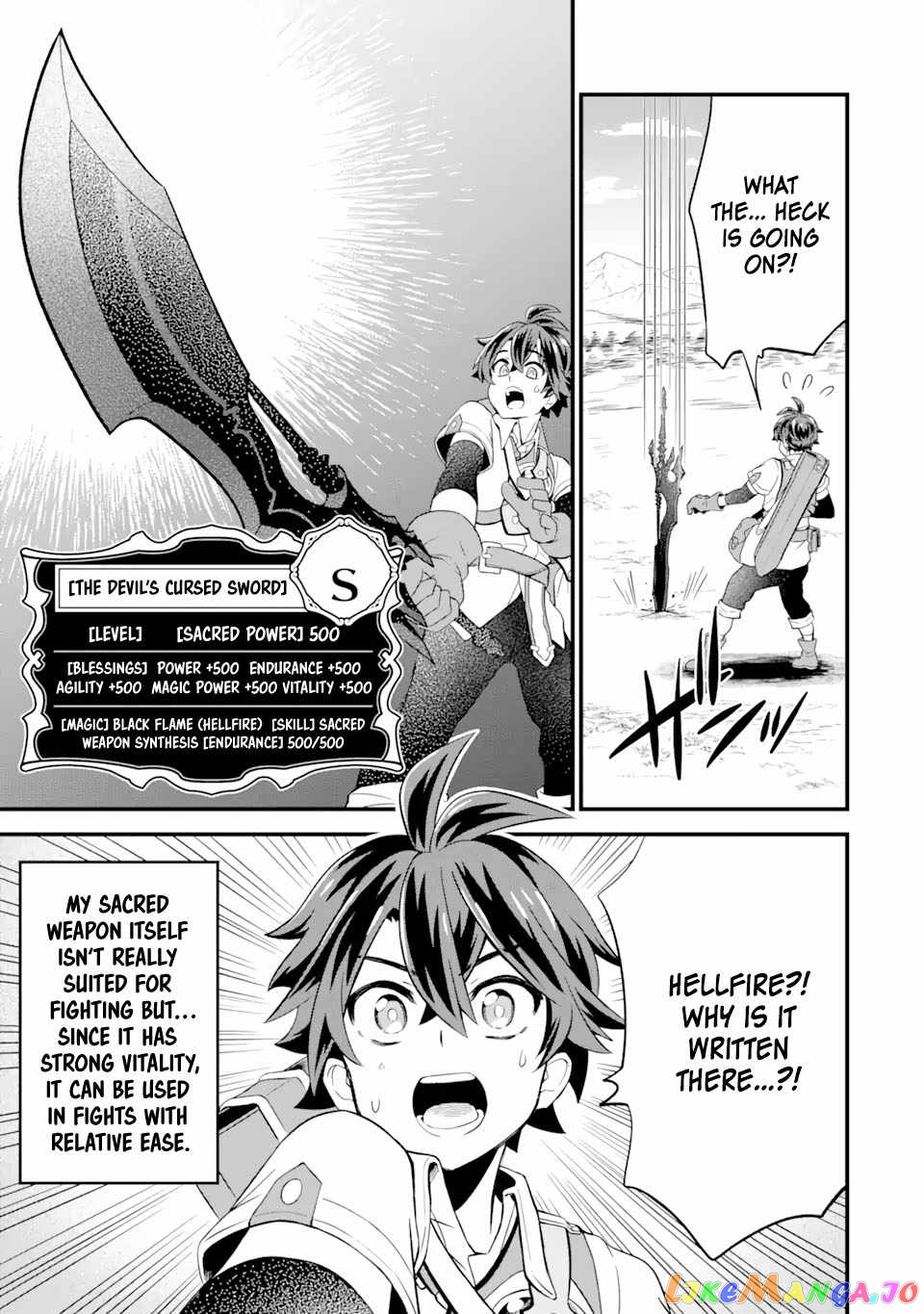 When I Tried Strengthening 【Rusted Sword】, It Evolved Into An Overpowered Magic Sword chapter 4.2 - page 8