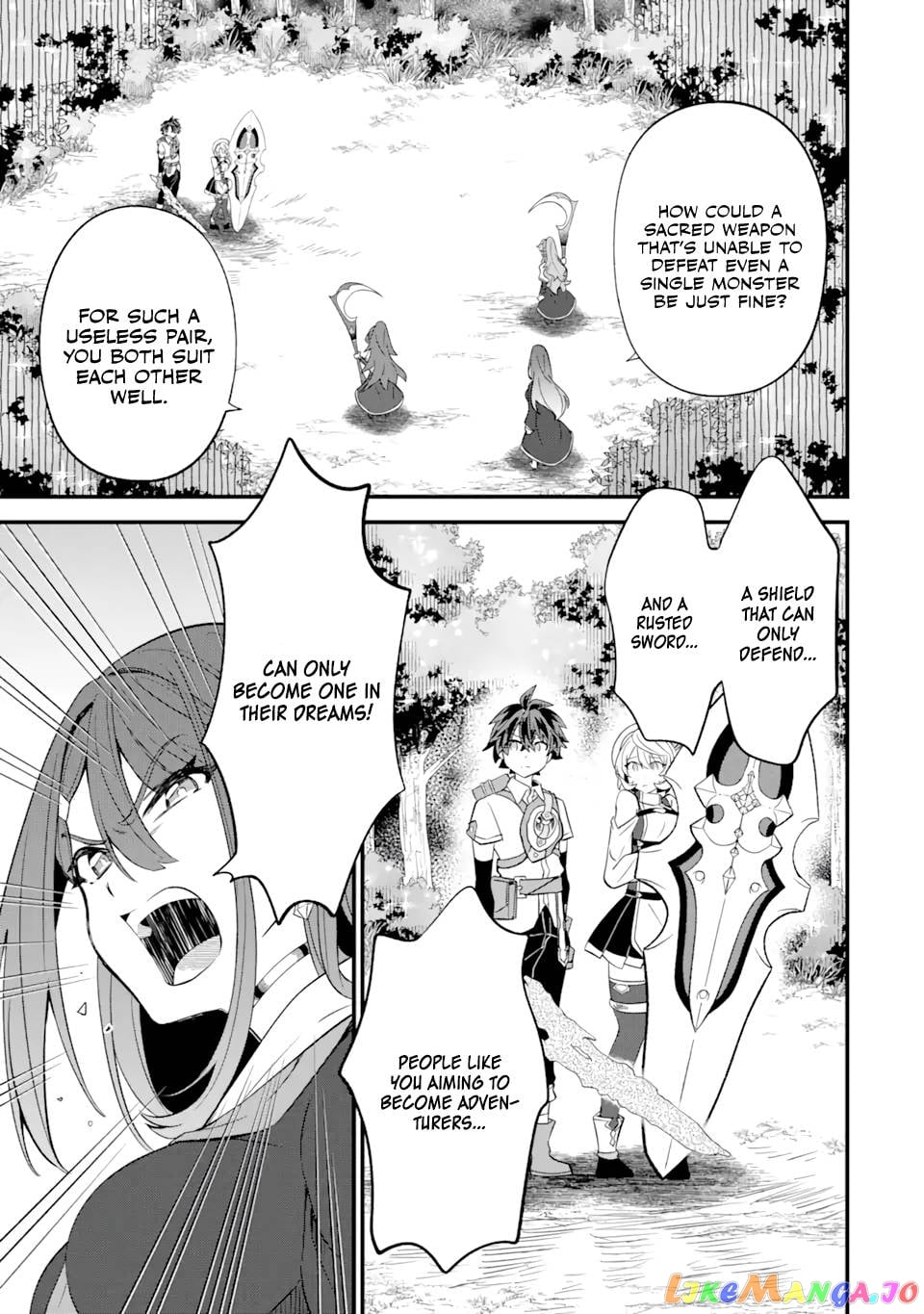 When I Tried Strengthening 【Rusted Sword】, It Evolved Into An Overpowered Magic Sword chapter 6.1 - page 10