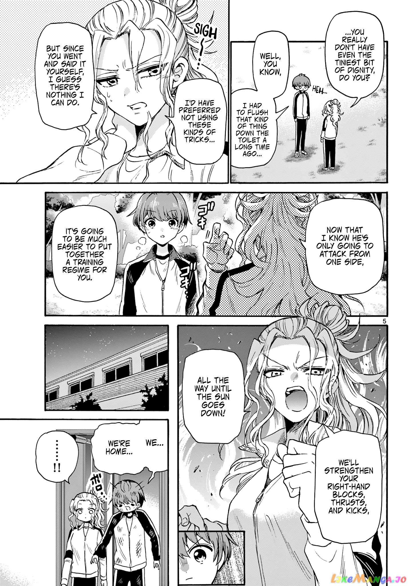 Mikadono Sanshimai Wa Angai, Choroi chapter 28 - page 5