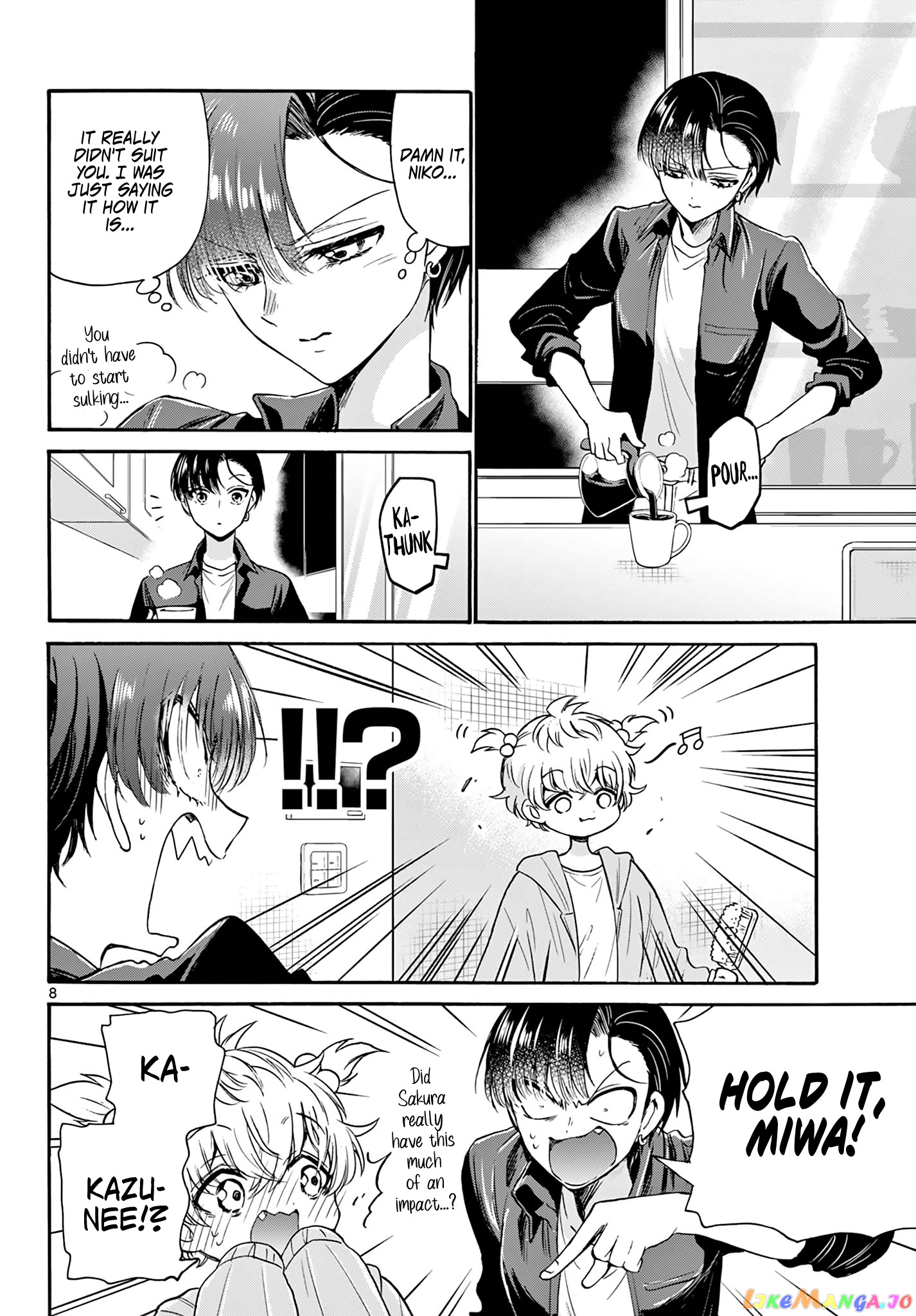 Mikadono Sanshimai Wa Angai, Choroi chapter 52 - page 8