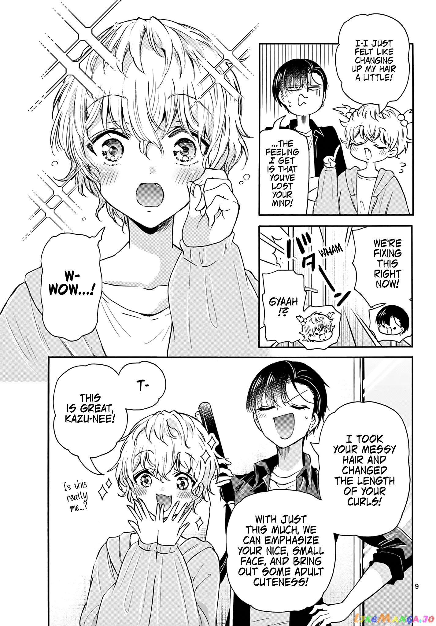 Mikadono Sanshimai Wa Angai, Choroi chapter 52 - page 9