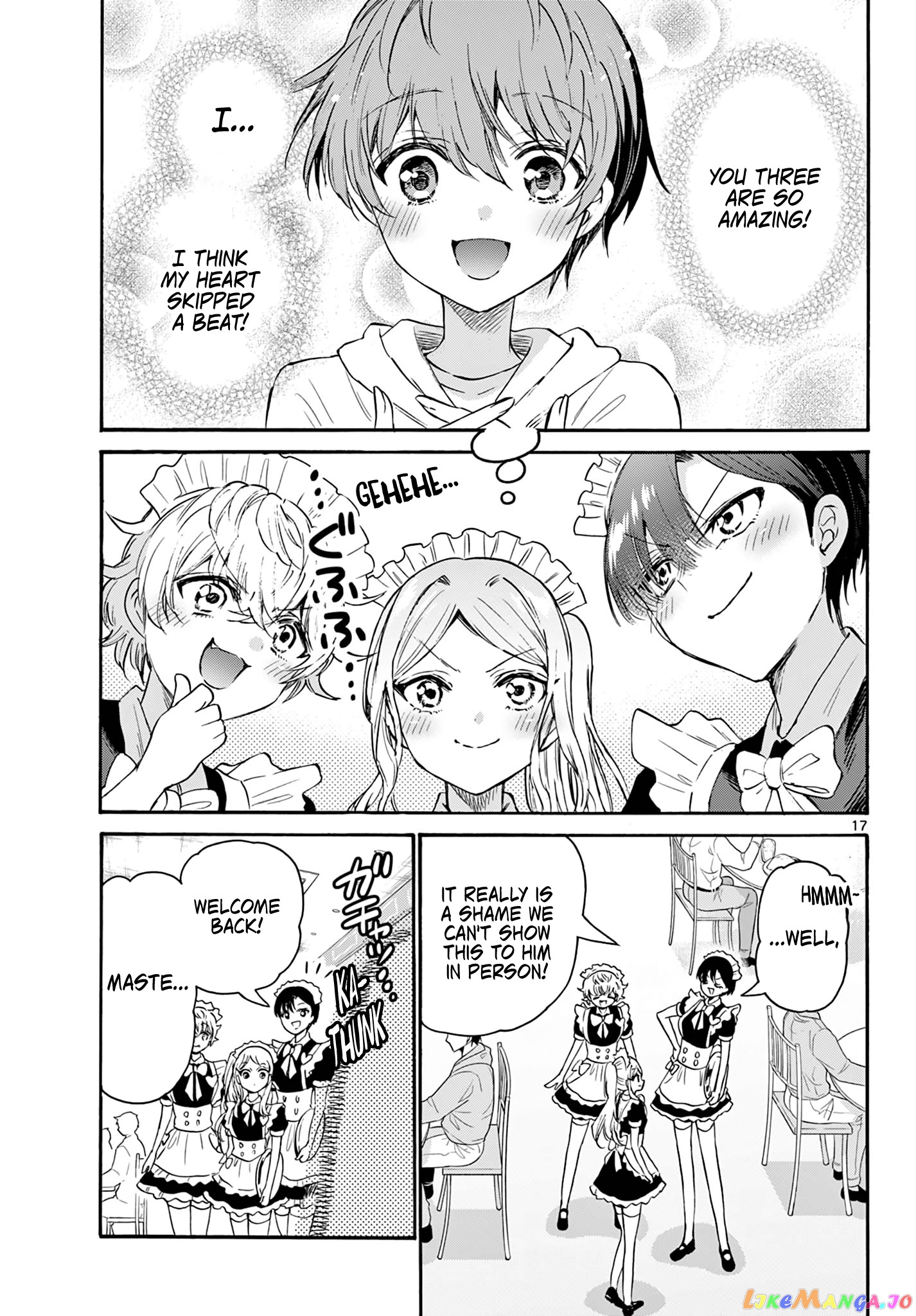 Mikadono Sanshimai Wa Angai, Choroi chapter 64 - page 16