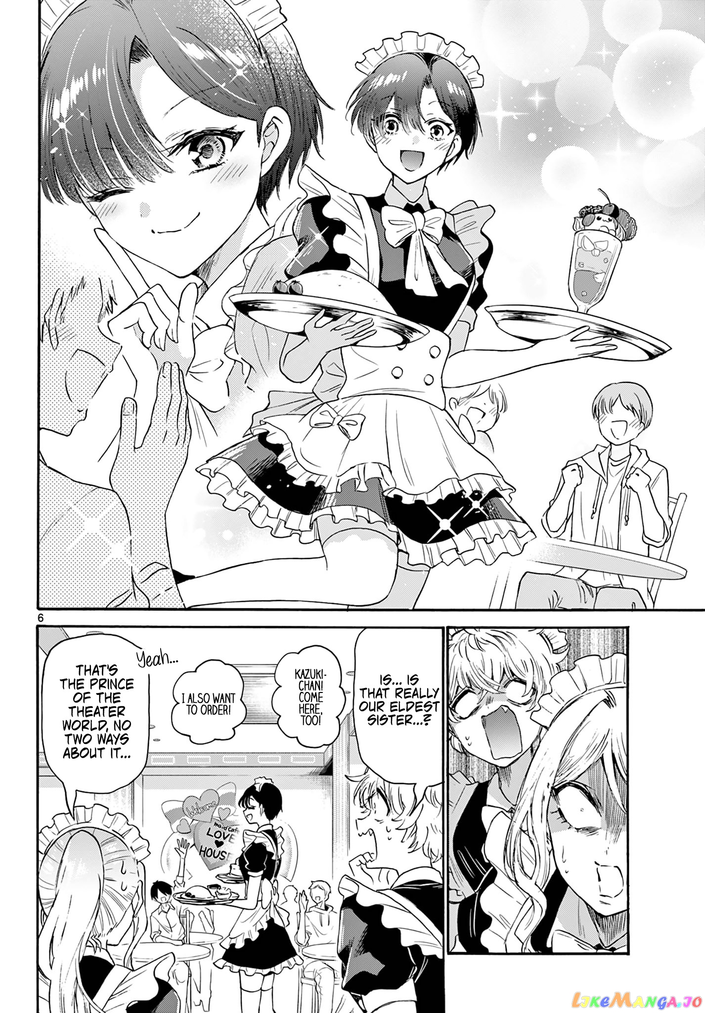 Mikadono Sanshimai Wa Angai, Choroi chapter 64 - page 6