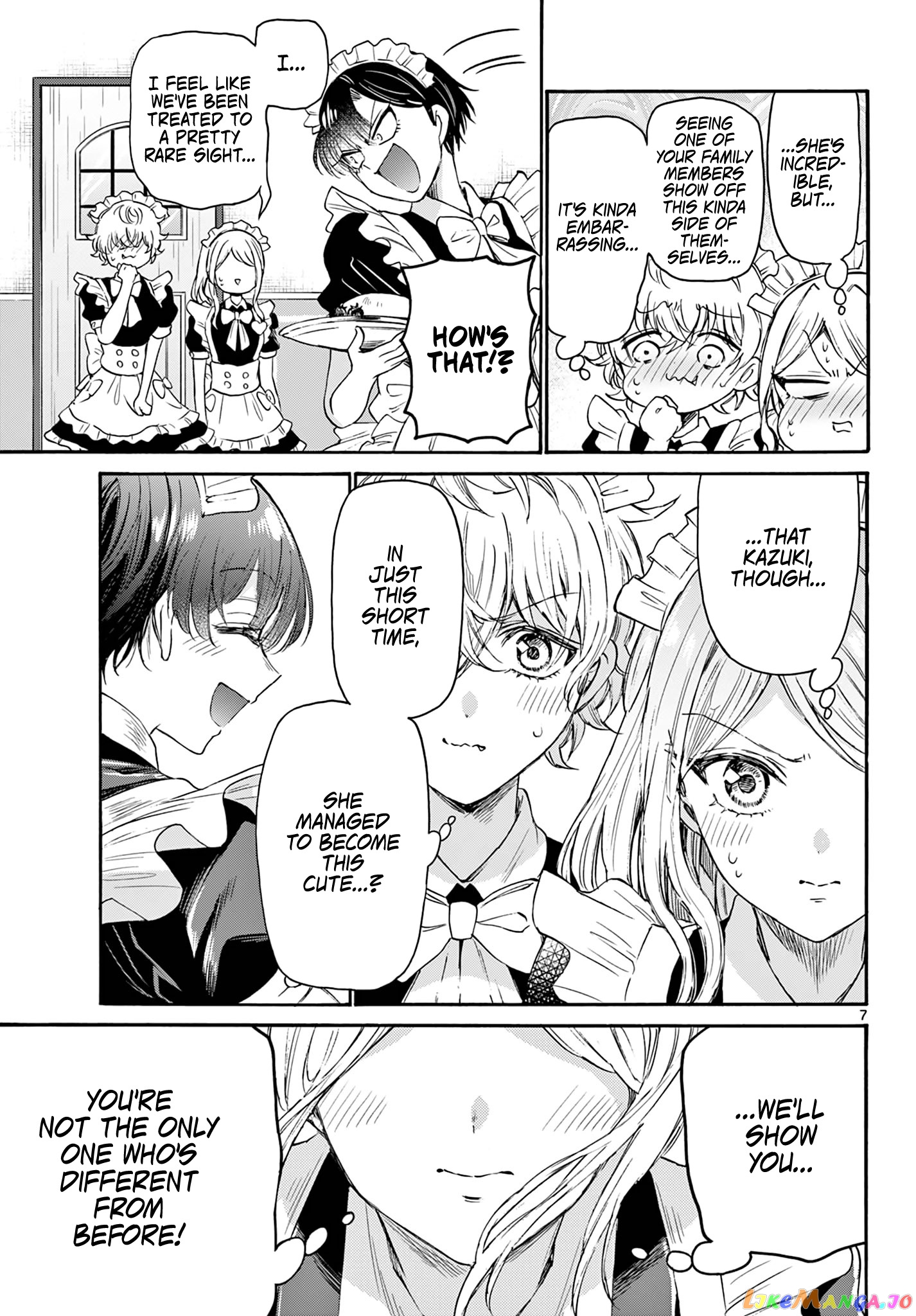 Mikadono Sanshimai Wa Angai, Choroi chapter 64 - page 7