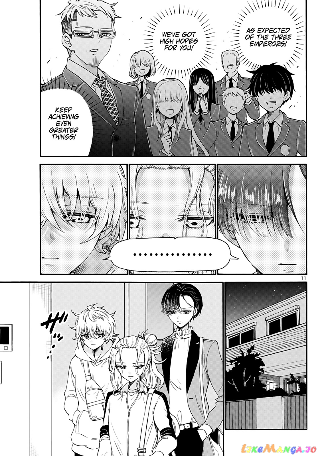 Mikadono Sanshimai Wa Angai, Choroi chapter 16 - page 11