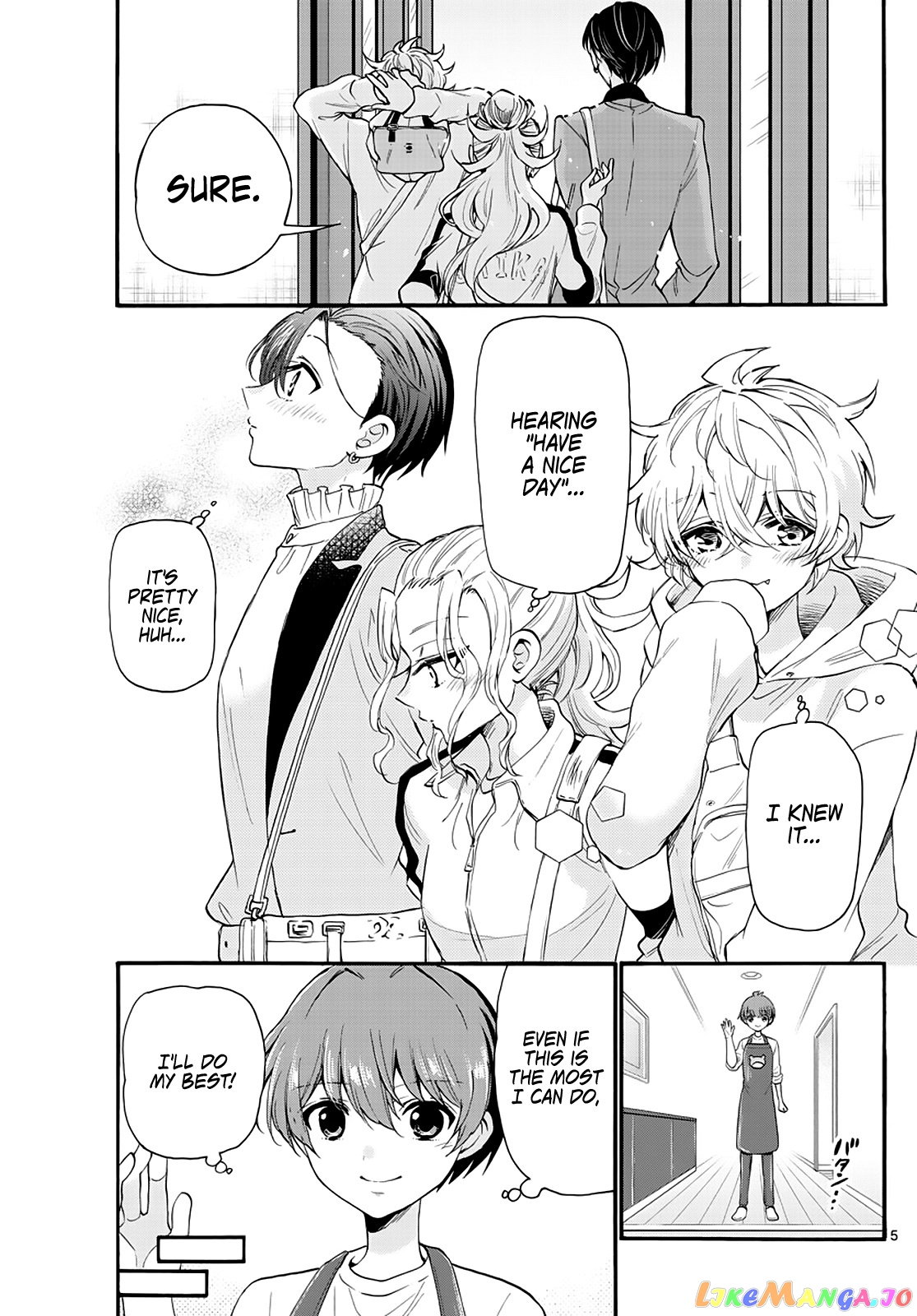 Mikadono Sanshimai Wa Angai, Choroi chapter 16 - page 5