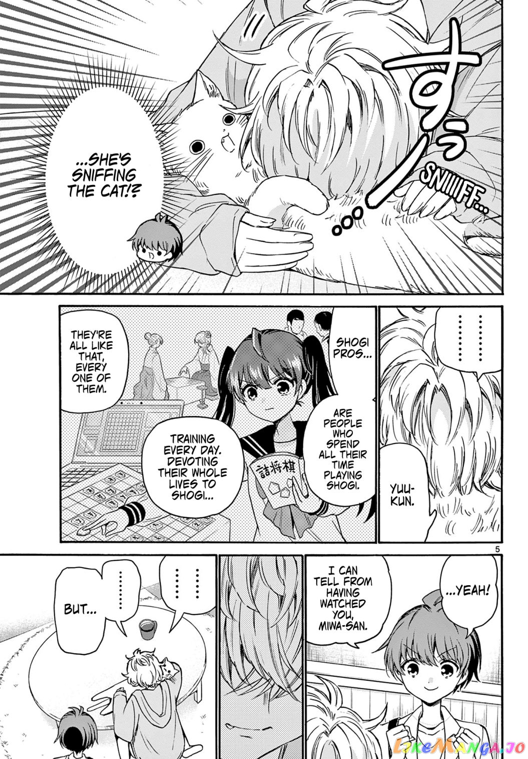 Mikadono Sanshimai Wa Angai, Choroi chapter 41 - page 5