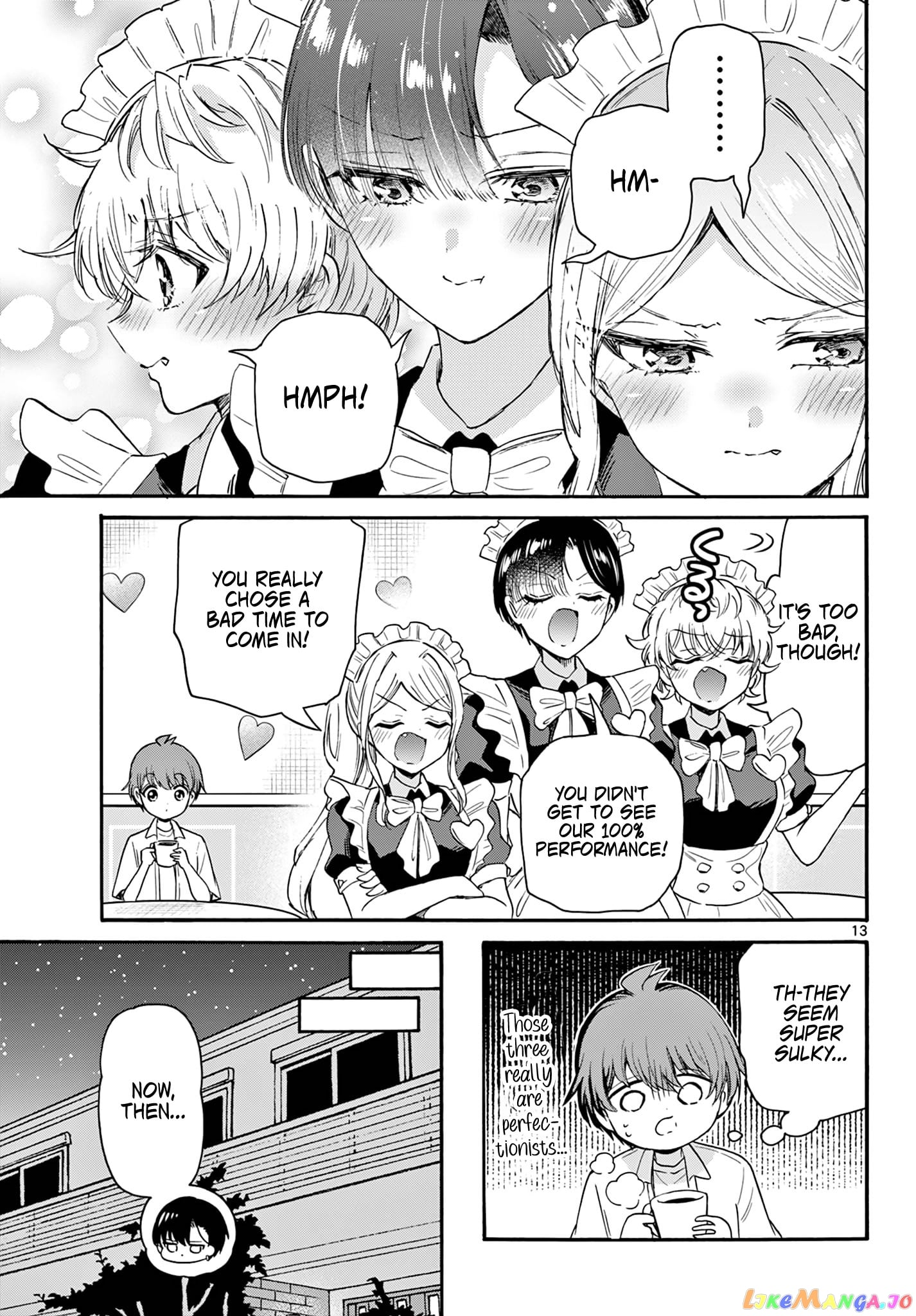 Mikadono Sanshimai Wa Angai, Choroi chapter 65 - page 13