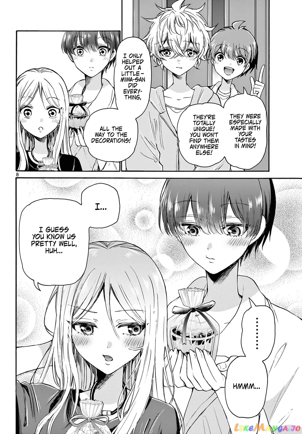 Mikadono Sanshimai Wa Angai, Choroi chapter 43 - page 8