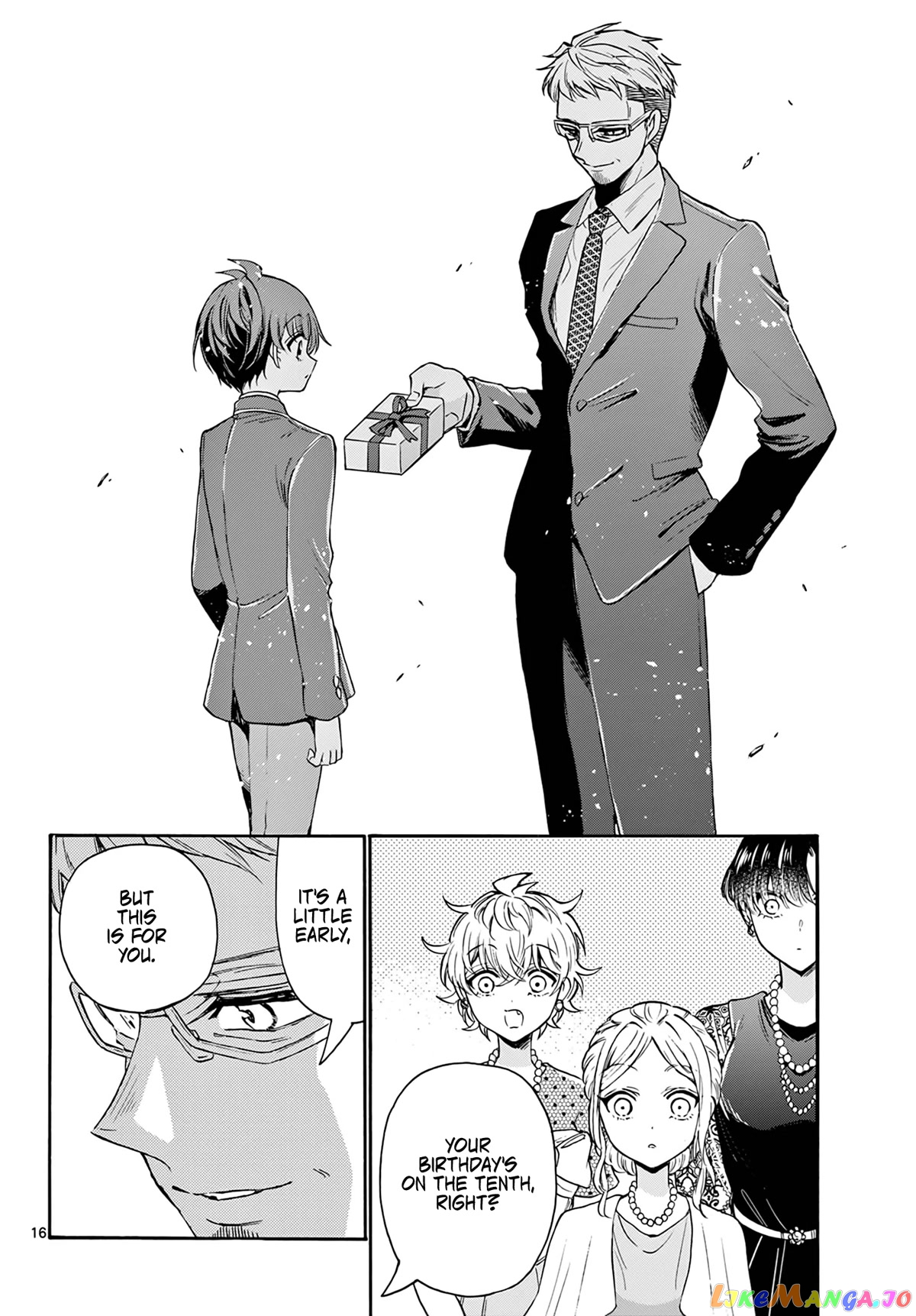 Mikadono Sanshimai Wa Angai, Choroi chapter 56 - page 16