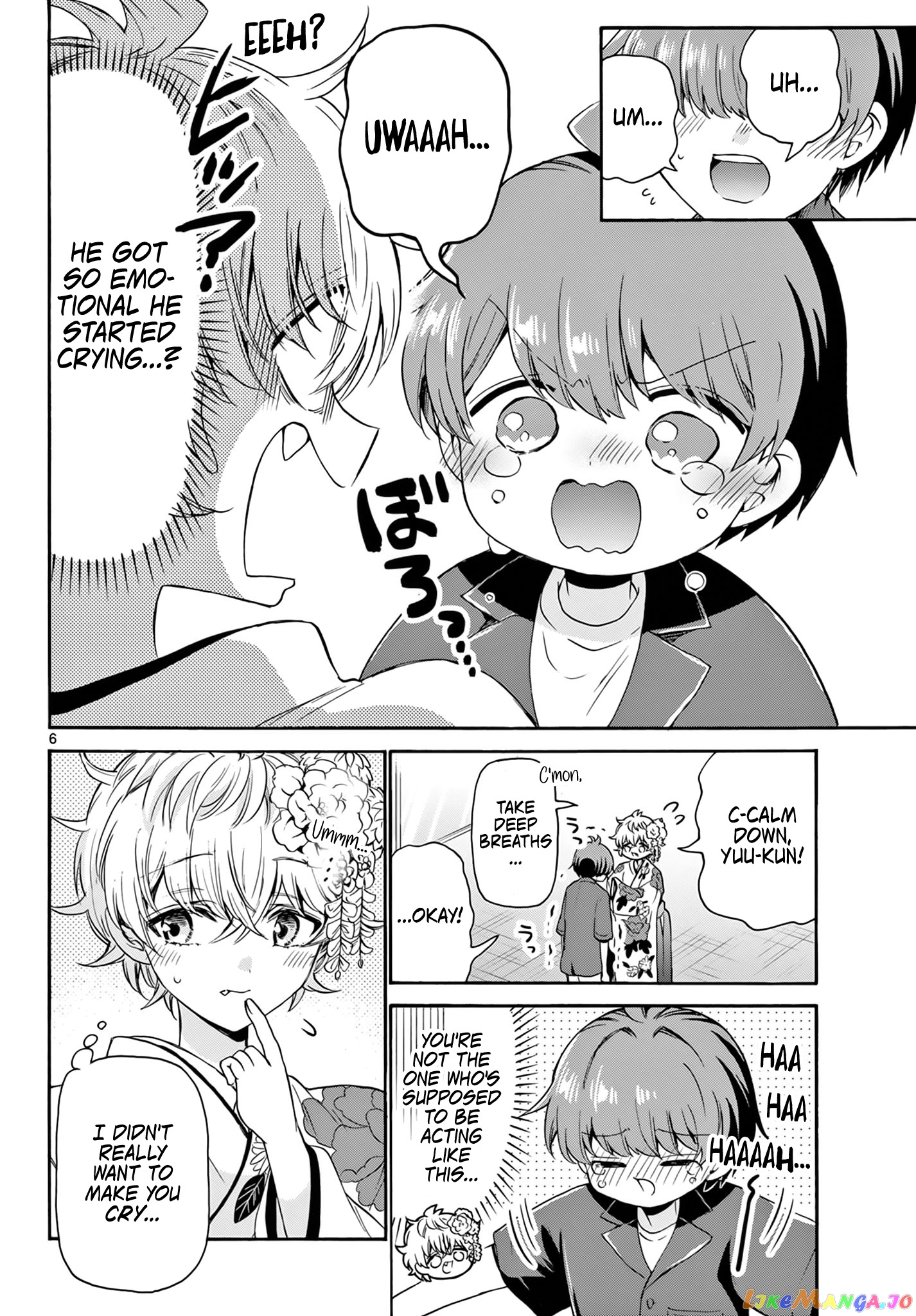 Mikadono Sanshimai Wa Angai, Choroi chapter 45 - page 6