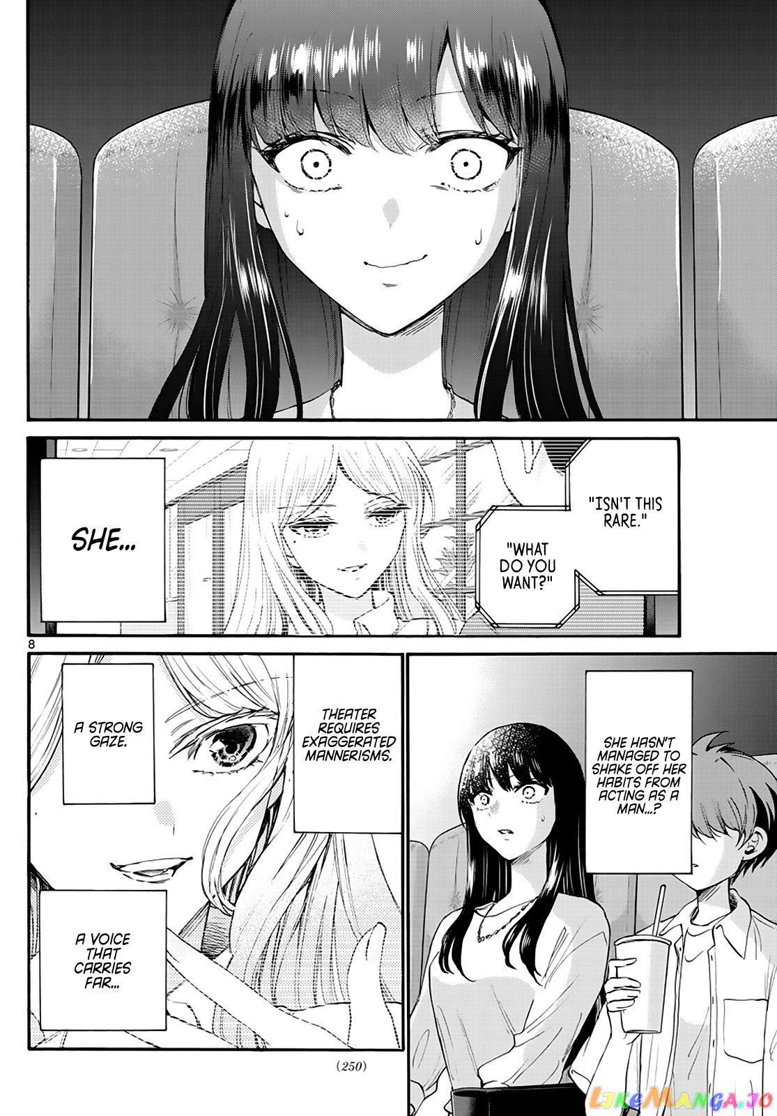 Mikadono Sanshimai Wa Angai, Choroi chapter 20 - page 8