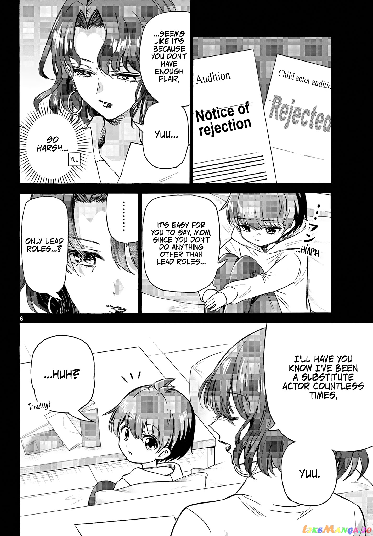 Mikadono Sanshimai Wa Angai, Choroi chapter 46 - page 6