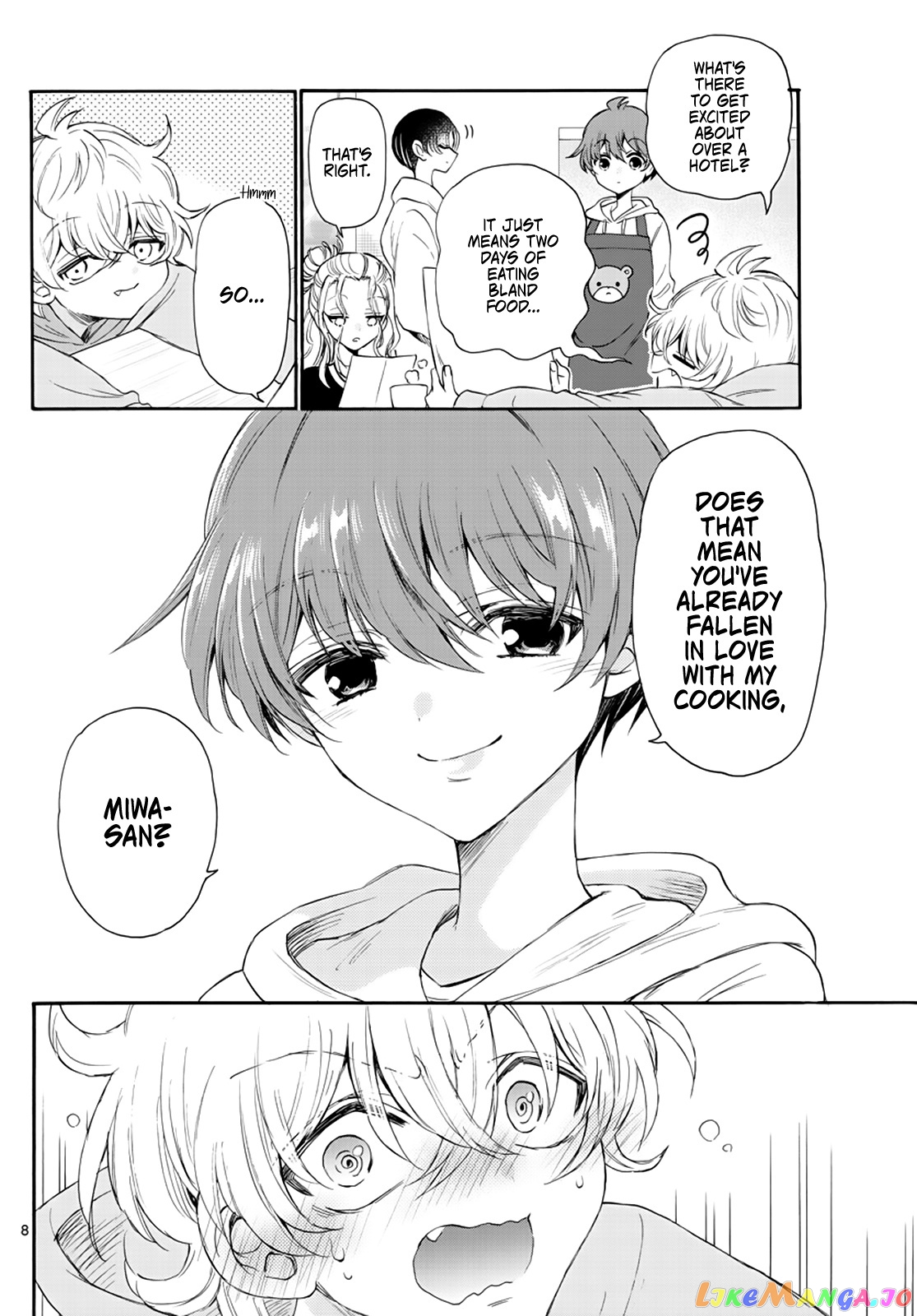 Mikadono Sanshimai Wa Angai, Choroi chapter 8 - page 8