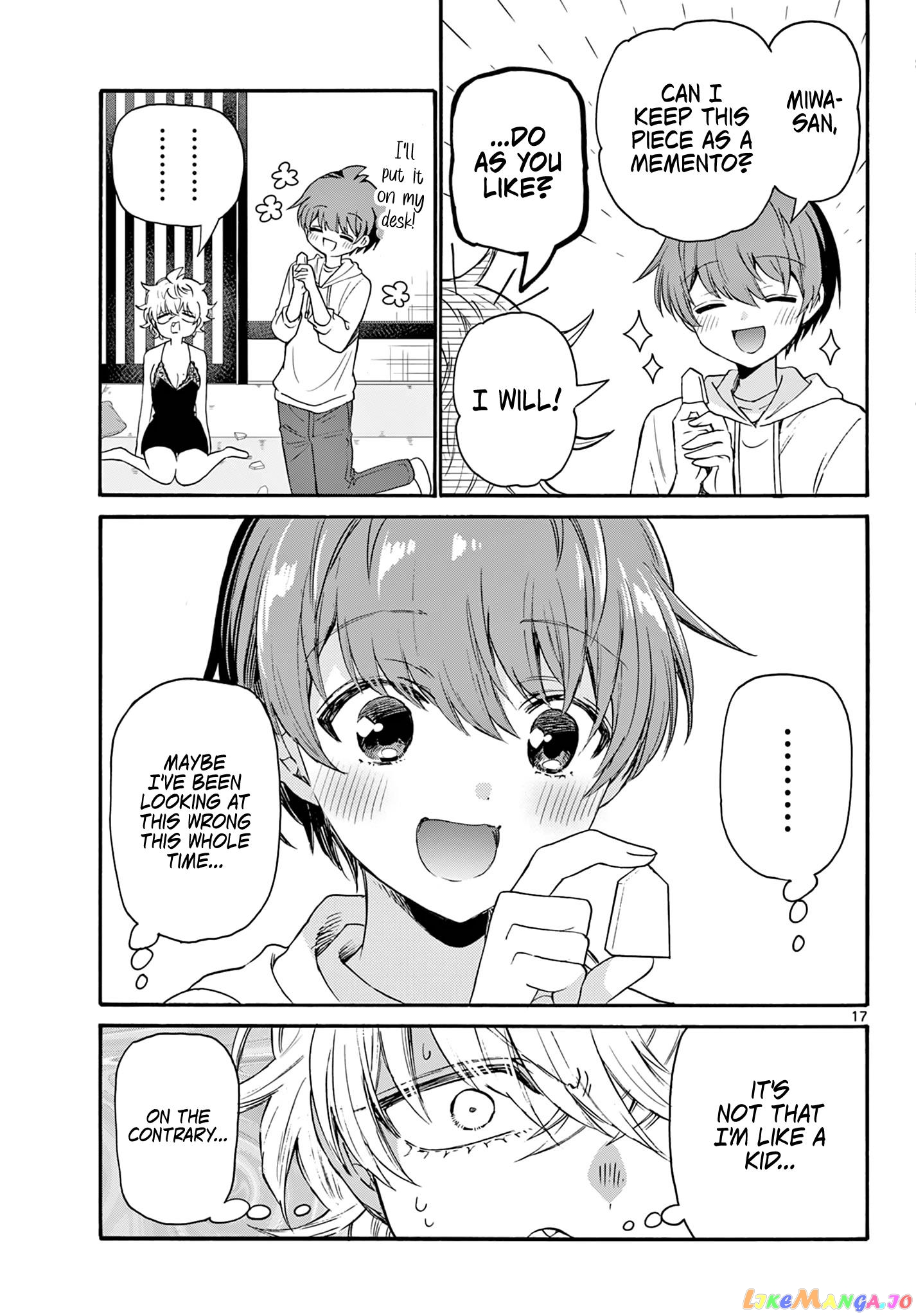 Mikadono Sanshimai Wa Angai, Choroi chapter 71 - page 17