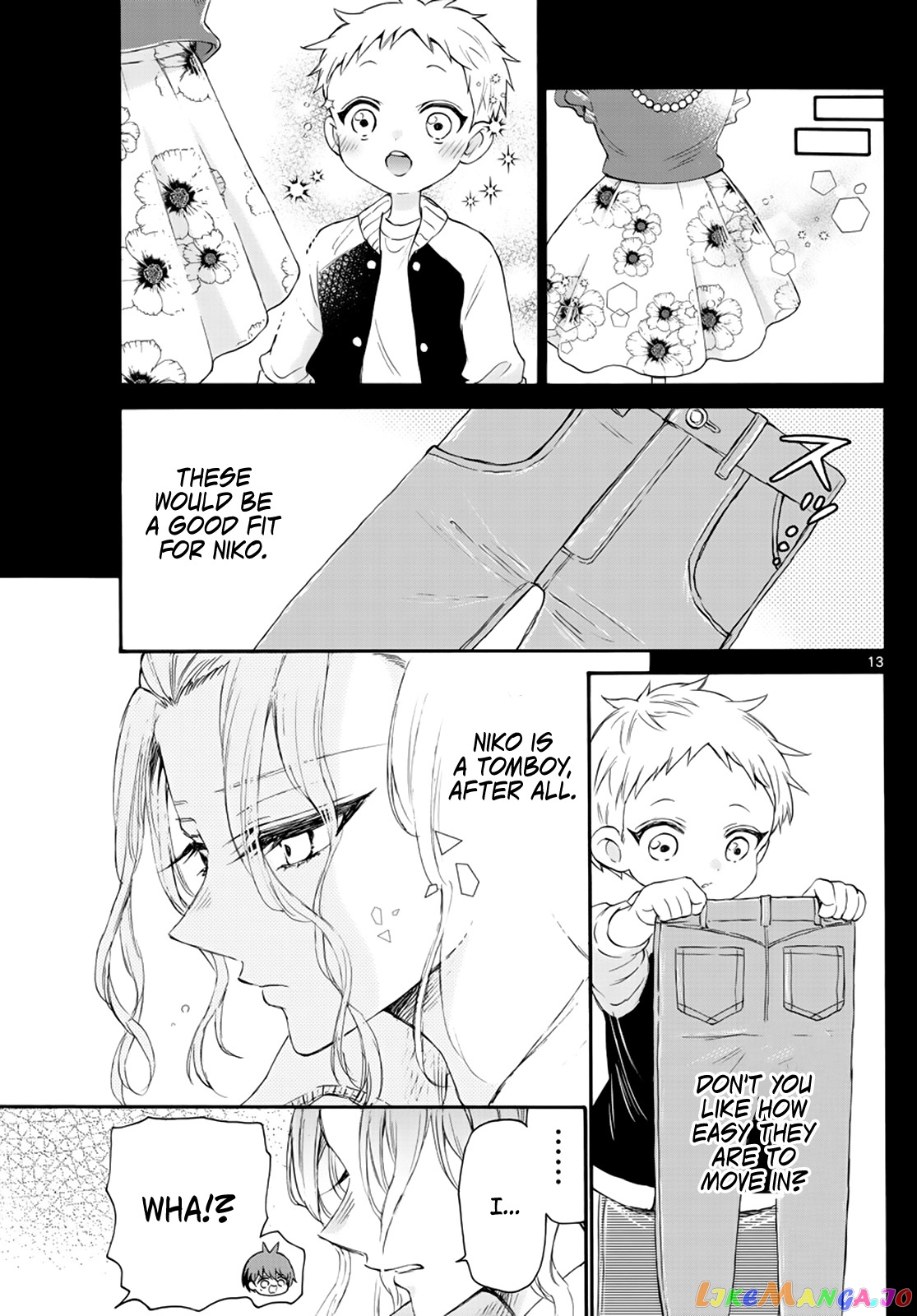 Mikadono Sanshimai Wa Angai, Choroi chapter 9 - page 13
