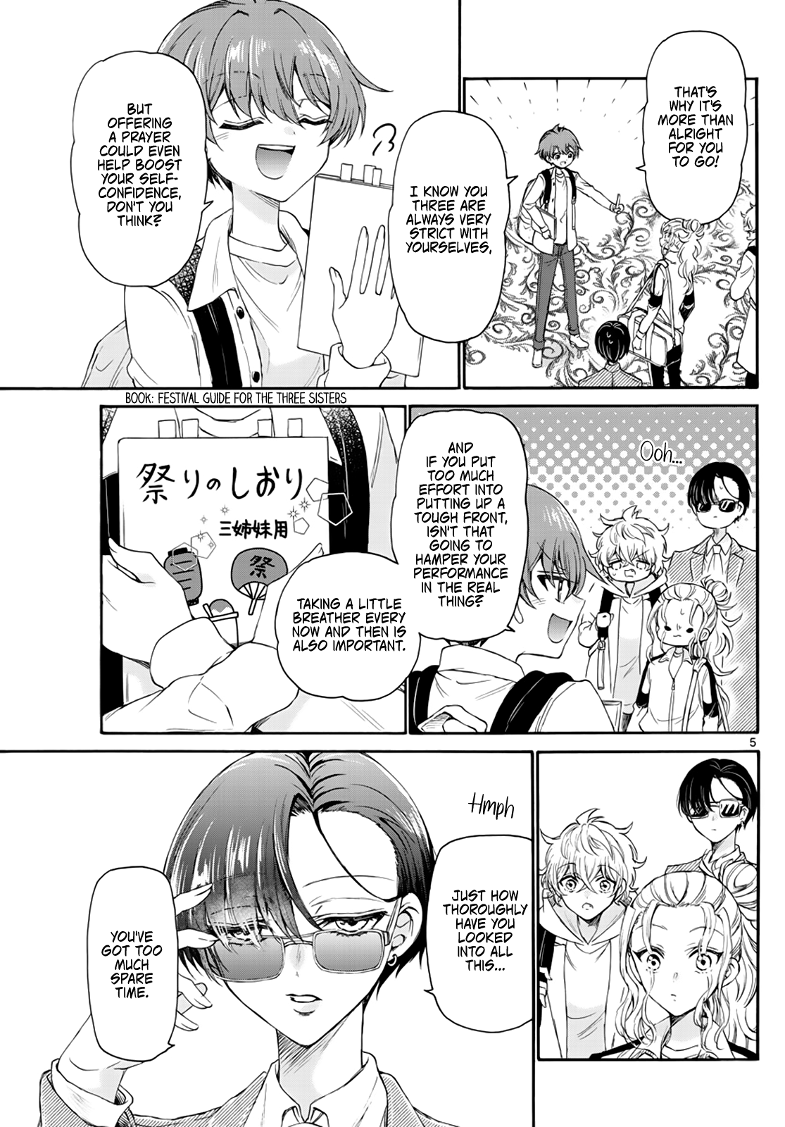 Mikadono Sanshimai Wa Angai, Choroi chapter 9 - page 5