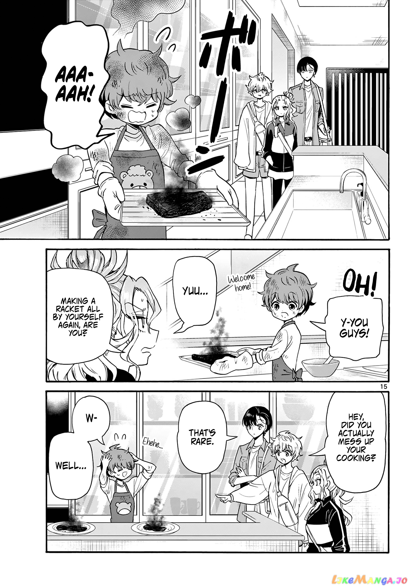 Mikadono Sanshimai Wa Angai, Choroi chapter 60 - page 15