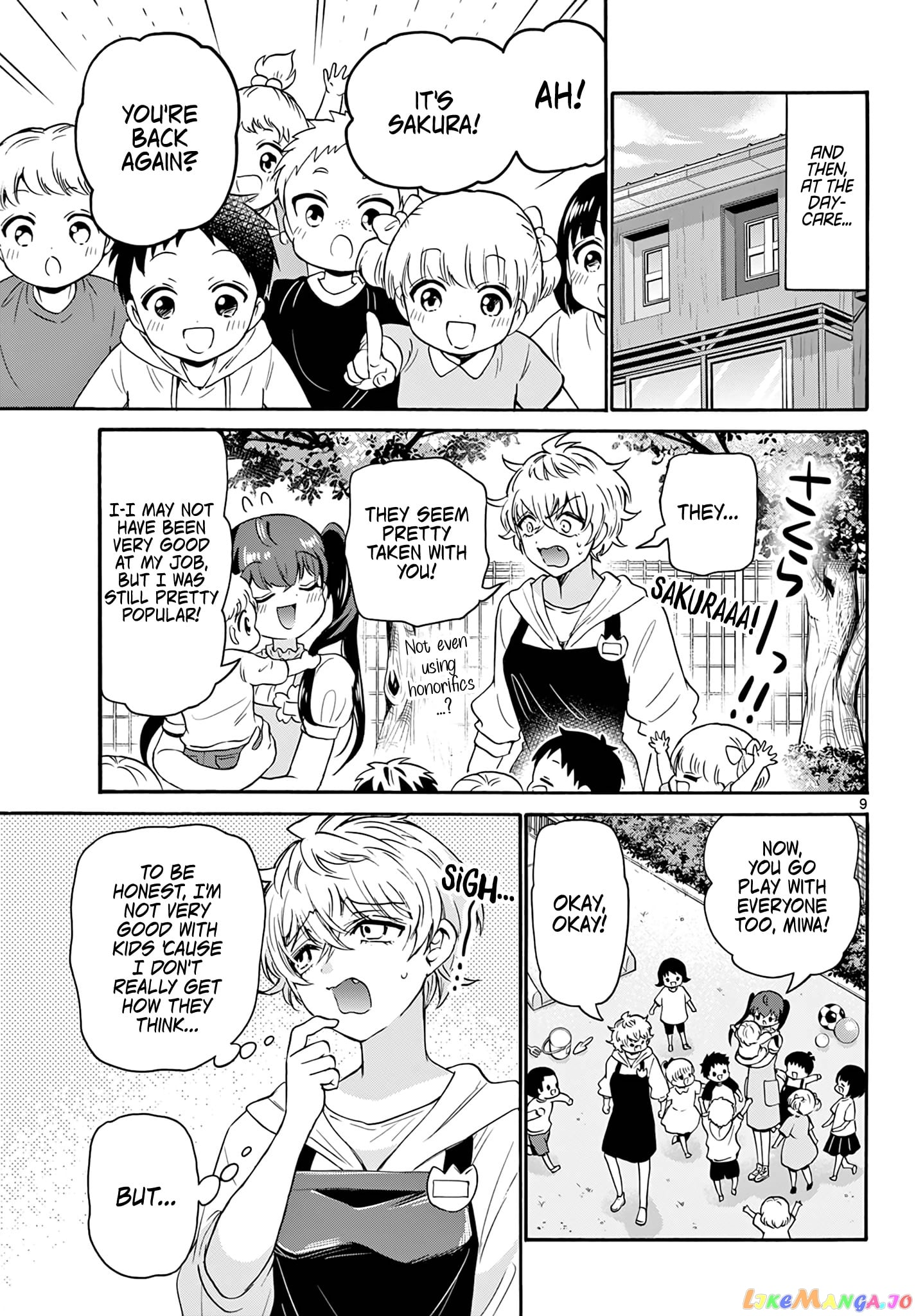 Mikadono Sanshimai Wa Angai, Choroi chapter 60 - page 9