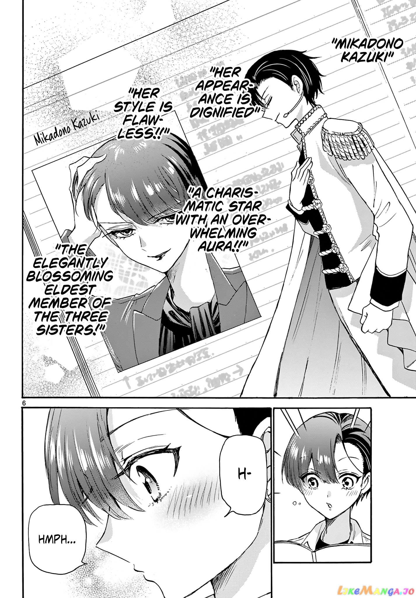 Mikadono Sanshimai Wa Angai, Choroi chapter 49 - page 6