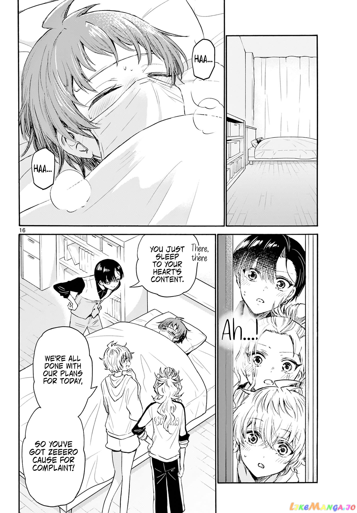Mikadono Sanshimai Wa Angai, Choroi chapter 73 - page 16