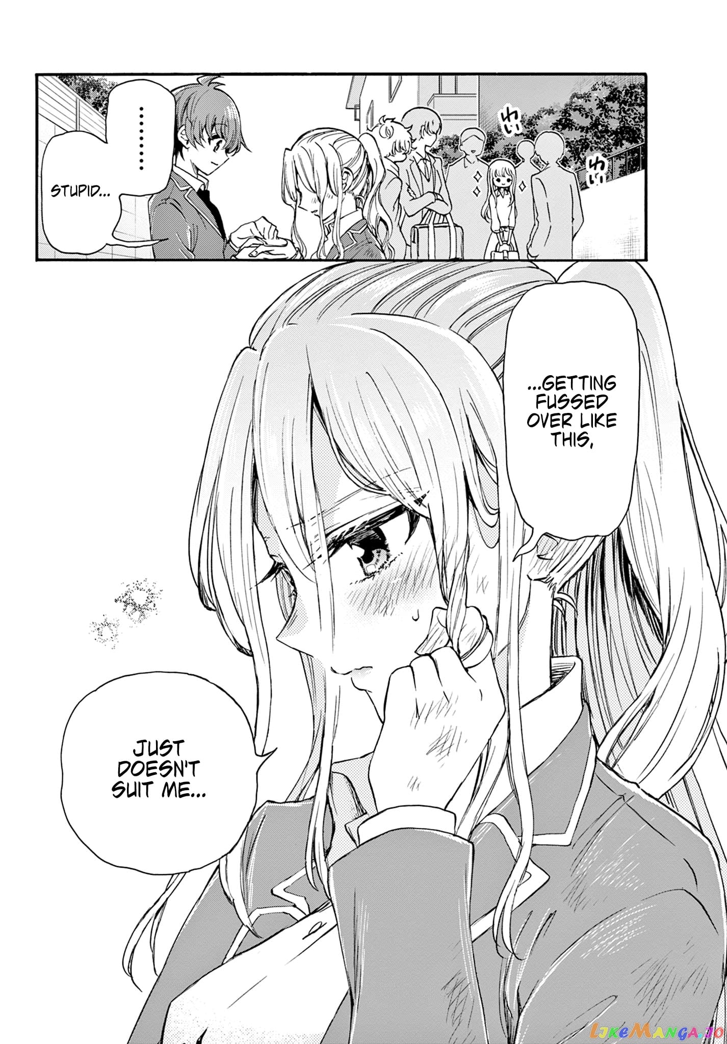 Mikadono Sanshimai Wa Angai, Choroi chapter 24 - page 12