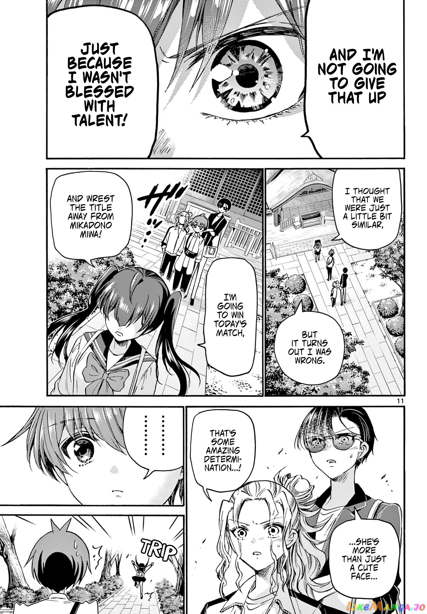 Mikadono Sanshimai Wa Angai, Choroi chapter 38 - page 11