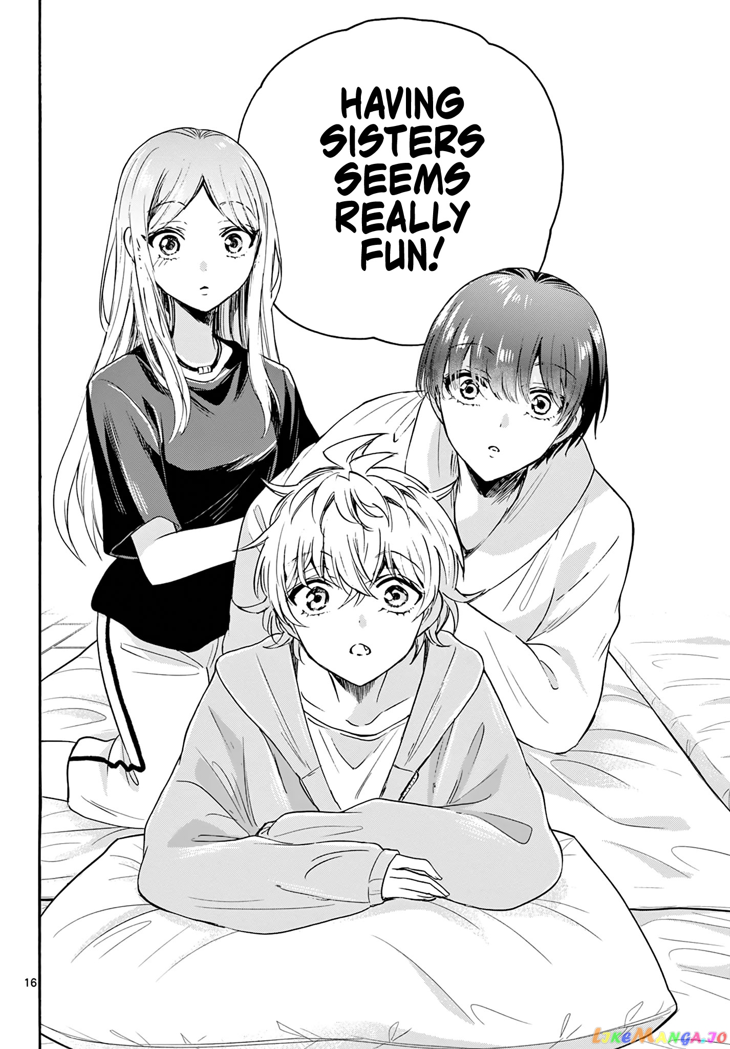 Mikadono Sanshimai Wa Angai, Choroi chapter 50 - page 16
