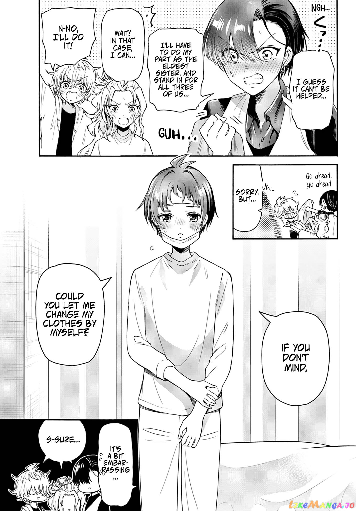 Mikadono Sanshimai Wa Angai, Choroi chapter 74 - page 9