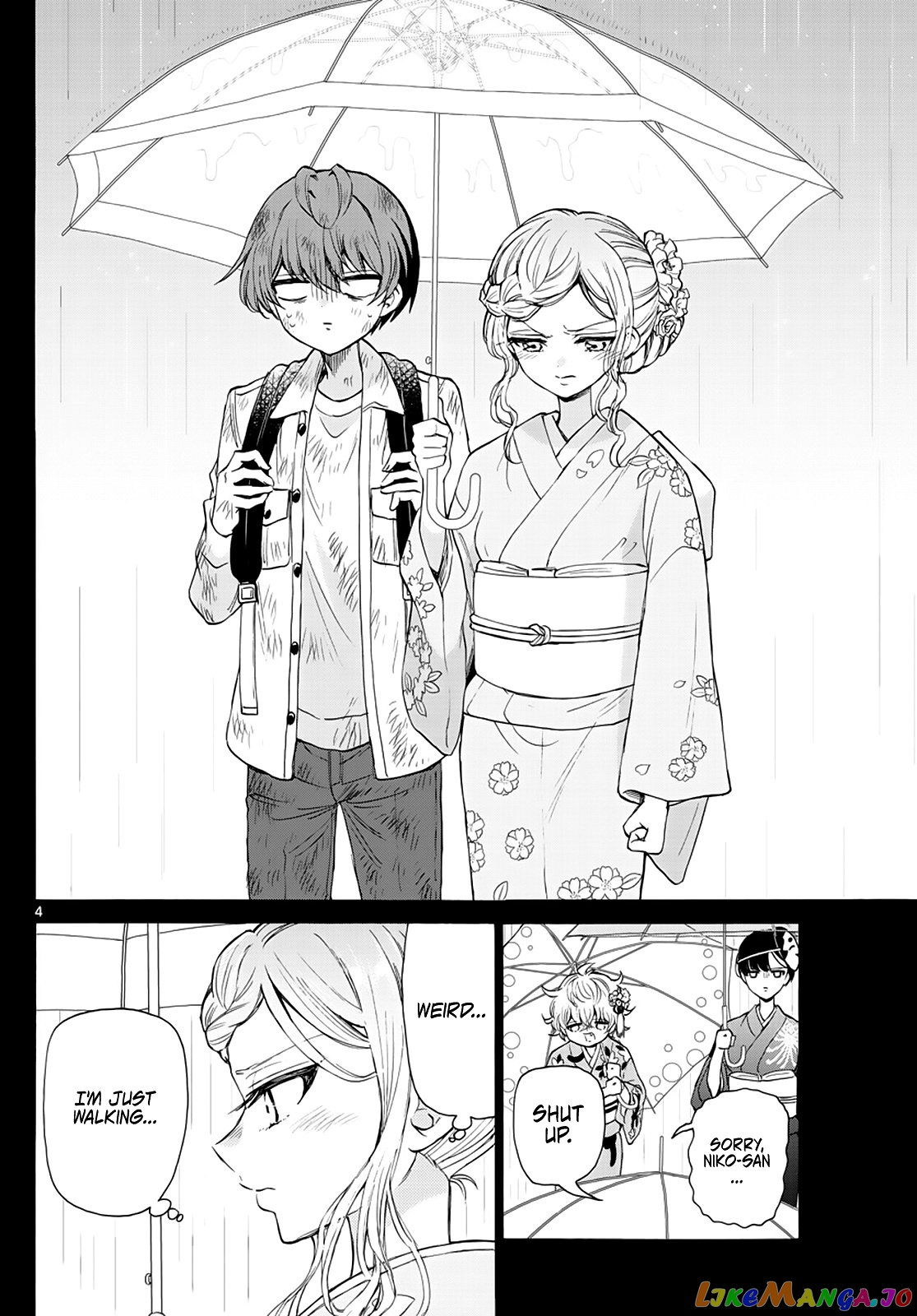 Mikadono Sanshimai Wa Angai, Choroi chapter 12 - page 4