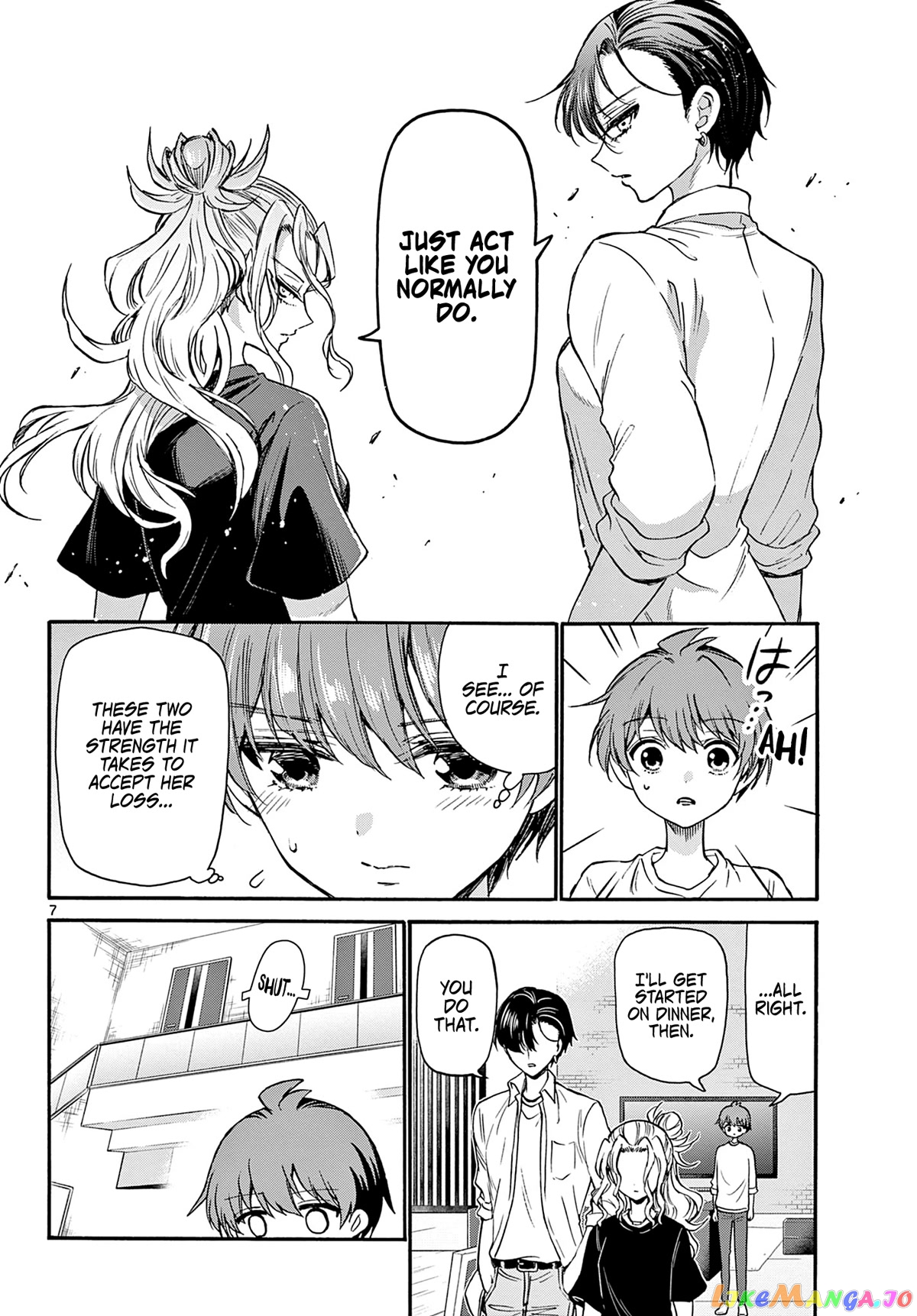 Mikadono Sanshimai Wa Angai, Choroi chapter 39 - page 7