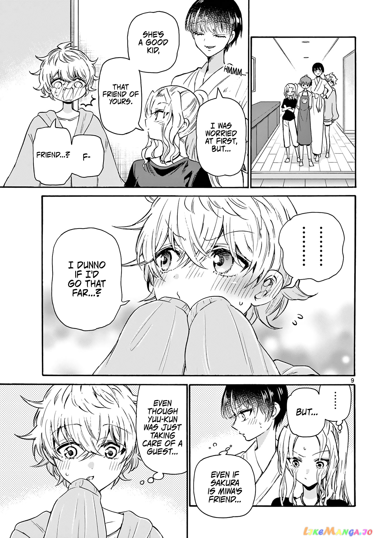 Mikadono Sanshimai Wa Angai, Choroi chapter 51 - page 9