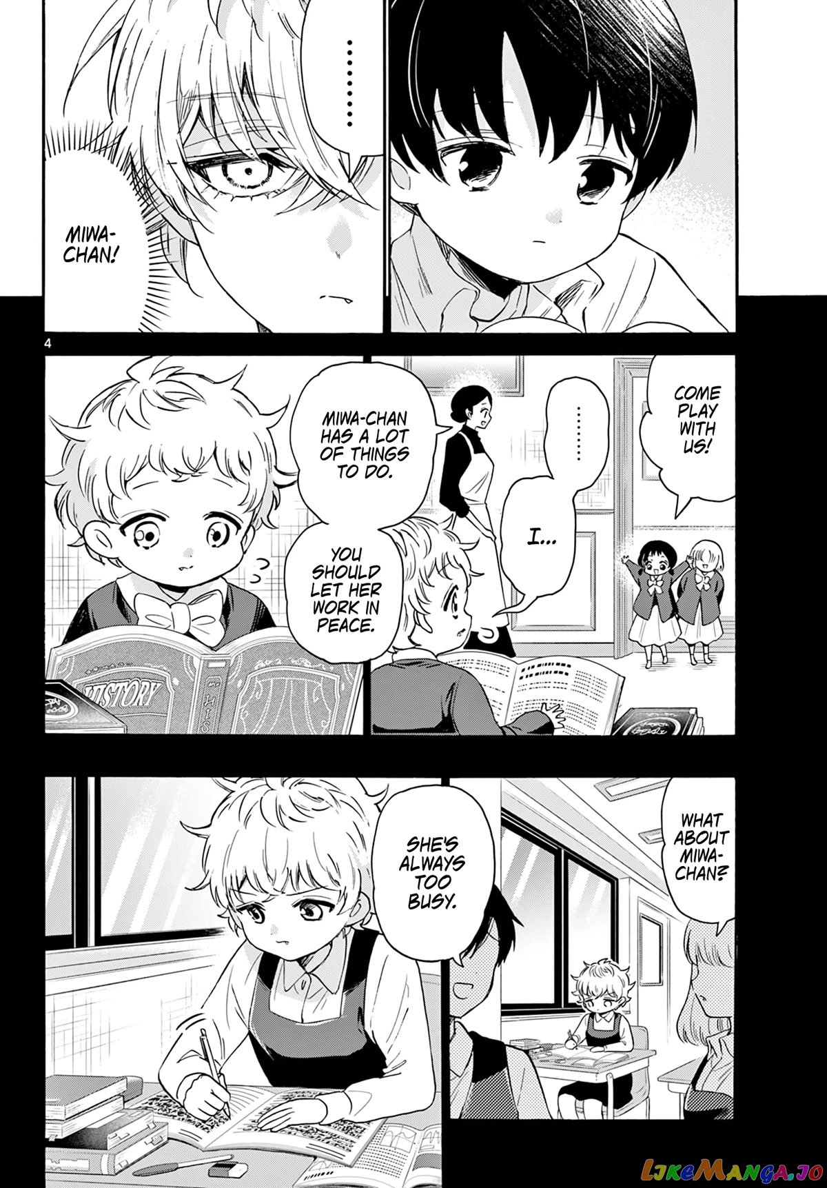 Mikadono Sanshimai Wa Angai, Choroi chapter 63 - page 4