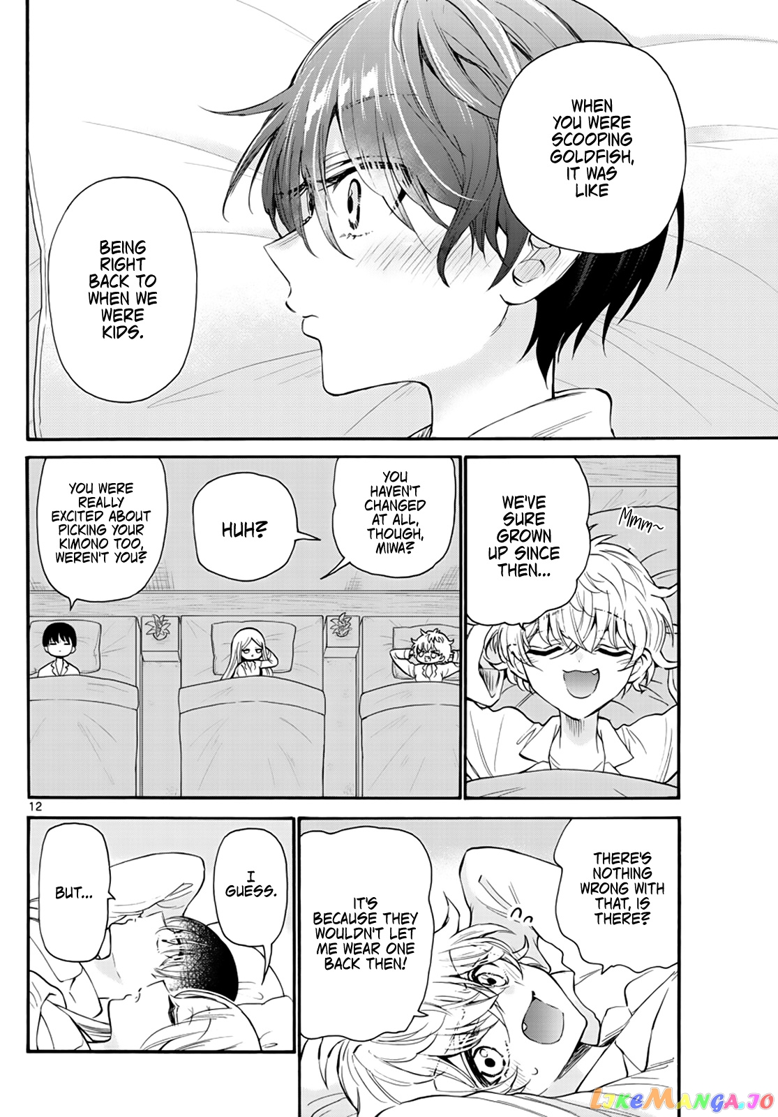 Mikadono Sanshimai Wa Angai, Choroi chapter 13 - page 12